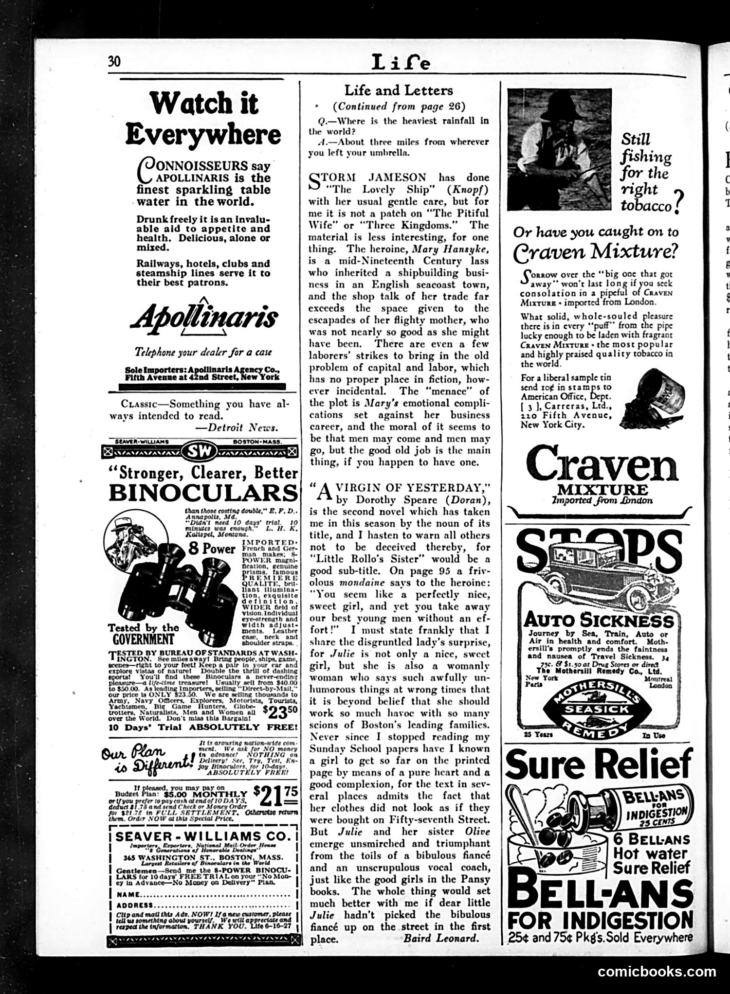 Life — June 16, 1927 — page 32 of 34