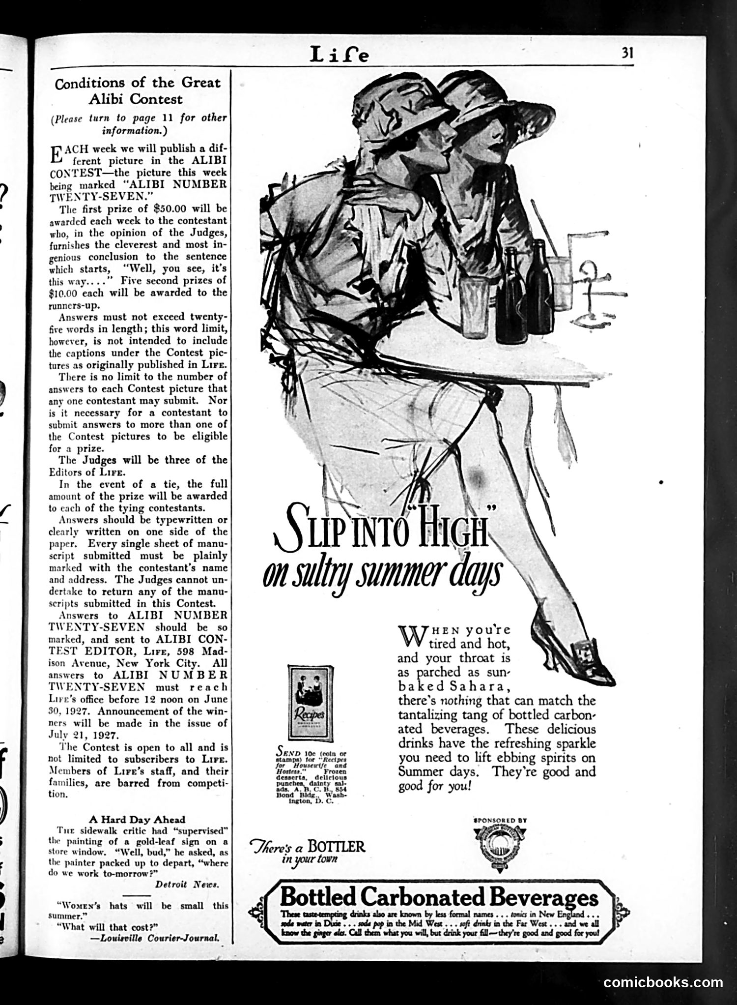 Life — June 16, 1927 — page 33 of 34