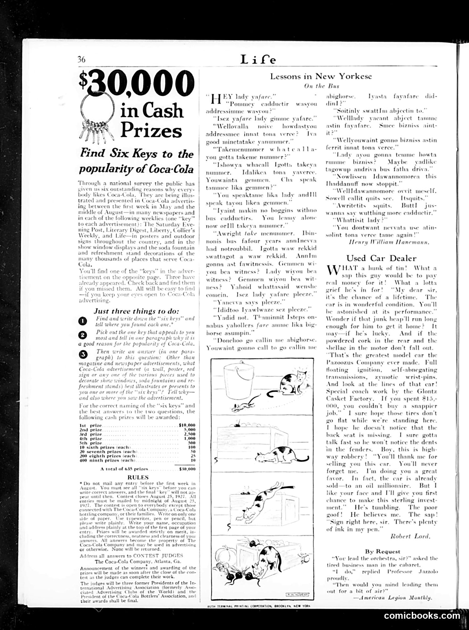 Life — July 7, 1927 — page 40 of 42