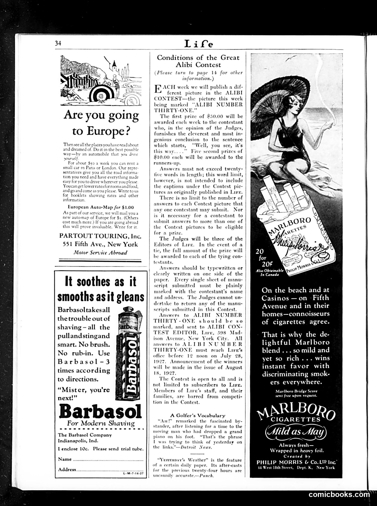 Life — July 14, 1927 — page 36 of 40