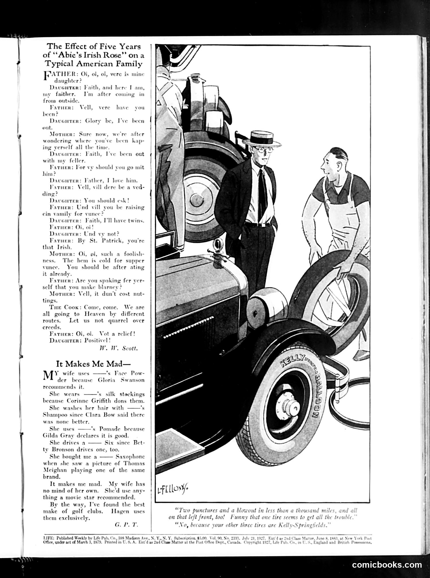 Life — July 21, 1927 — page 3 of 38