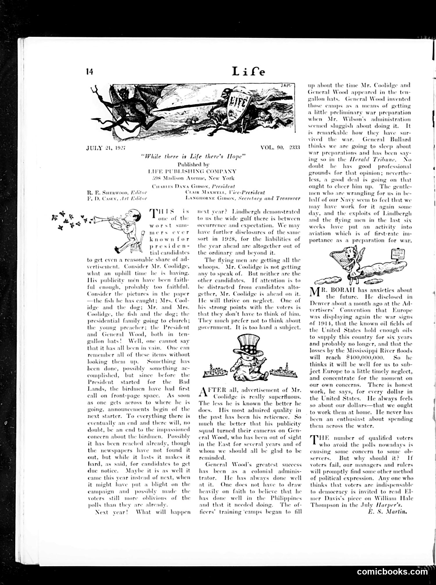 Life — July 21, 1927 — page 18 of 38