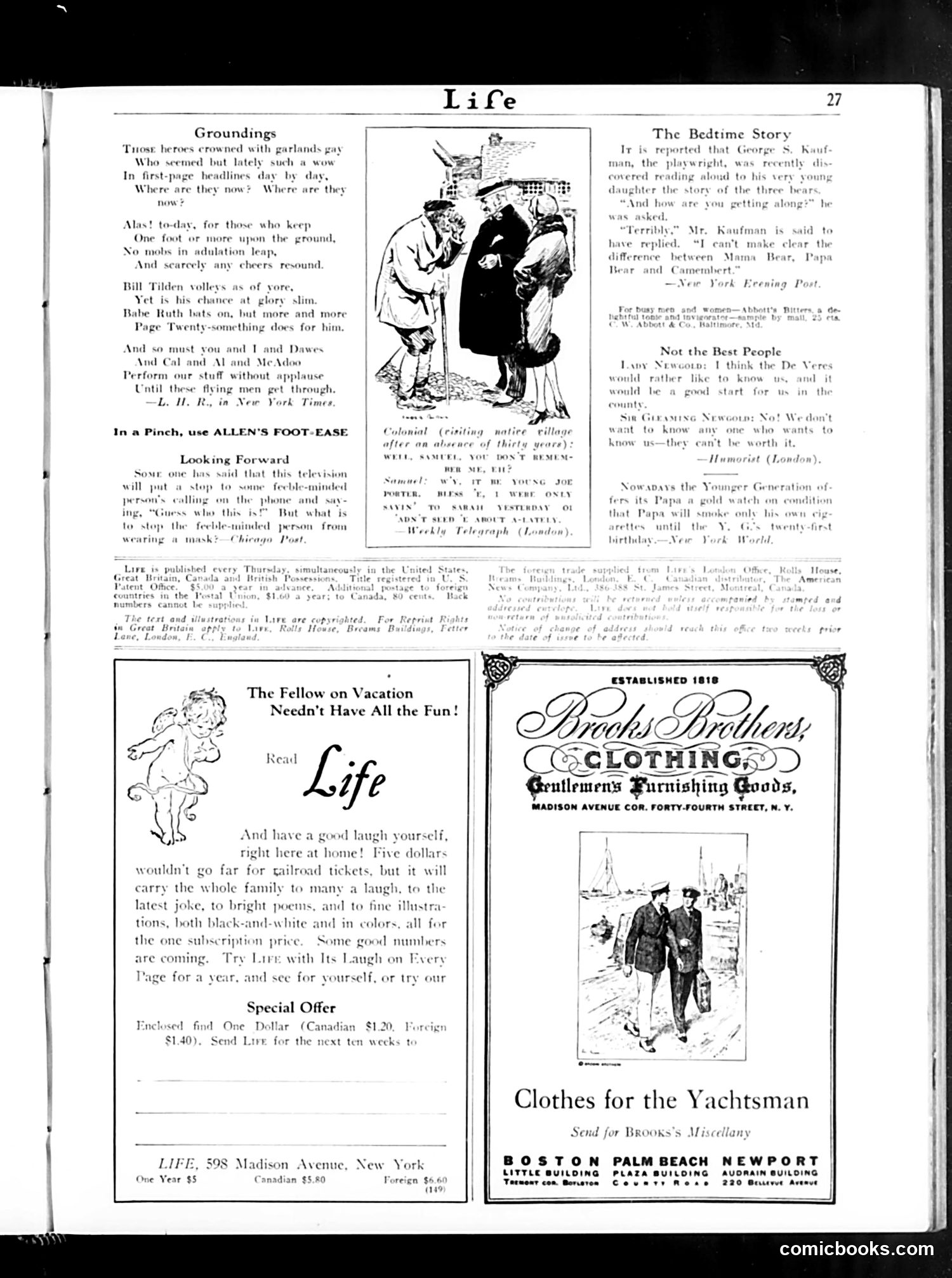 Life — July 21, 1927 — page 31 of 38
