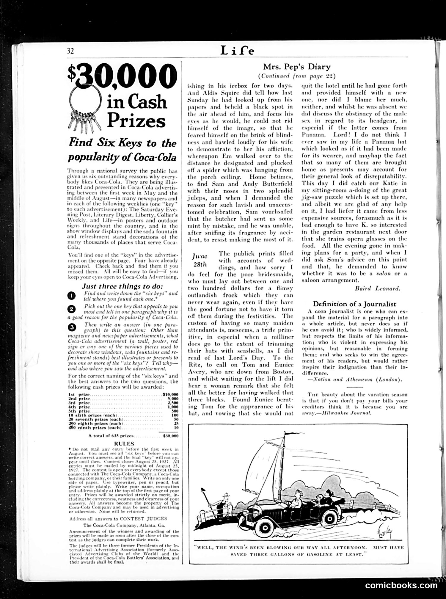Life — July 21, 1927 — page 36 of 38