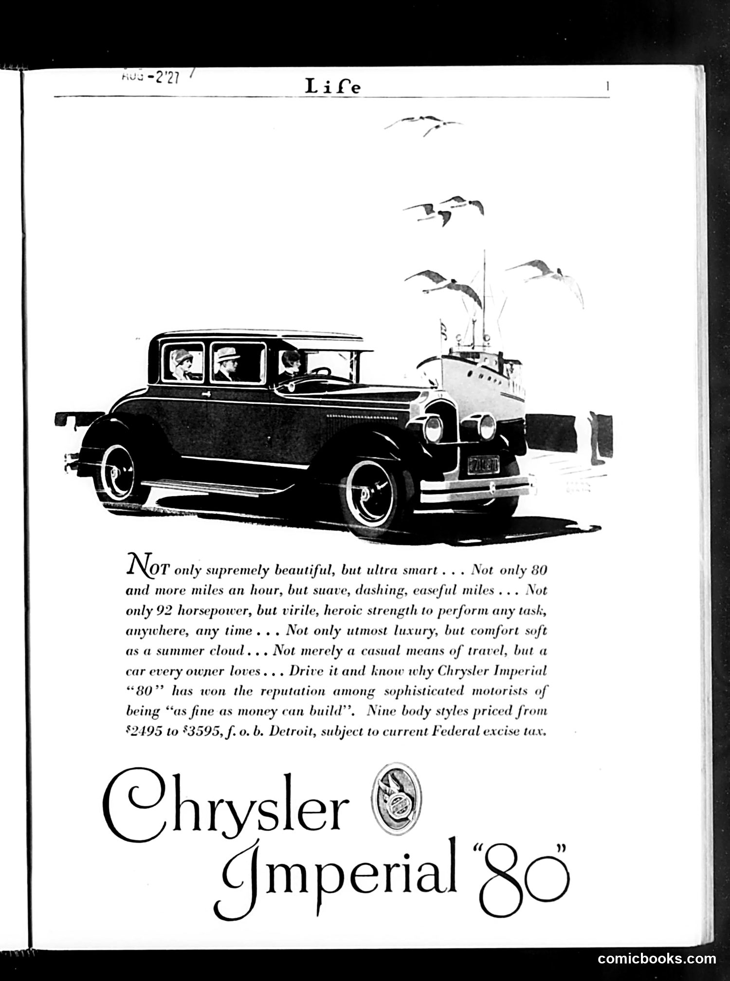 Life — August 4, 1927 — page 3 of 40