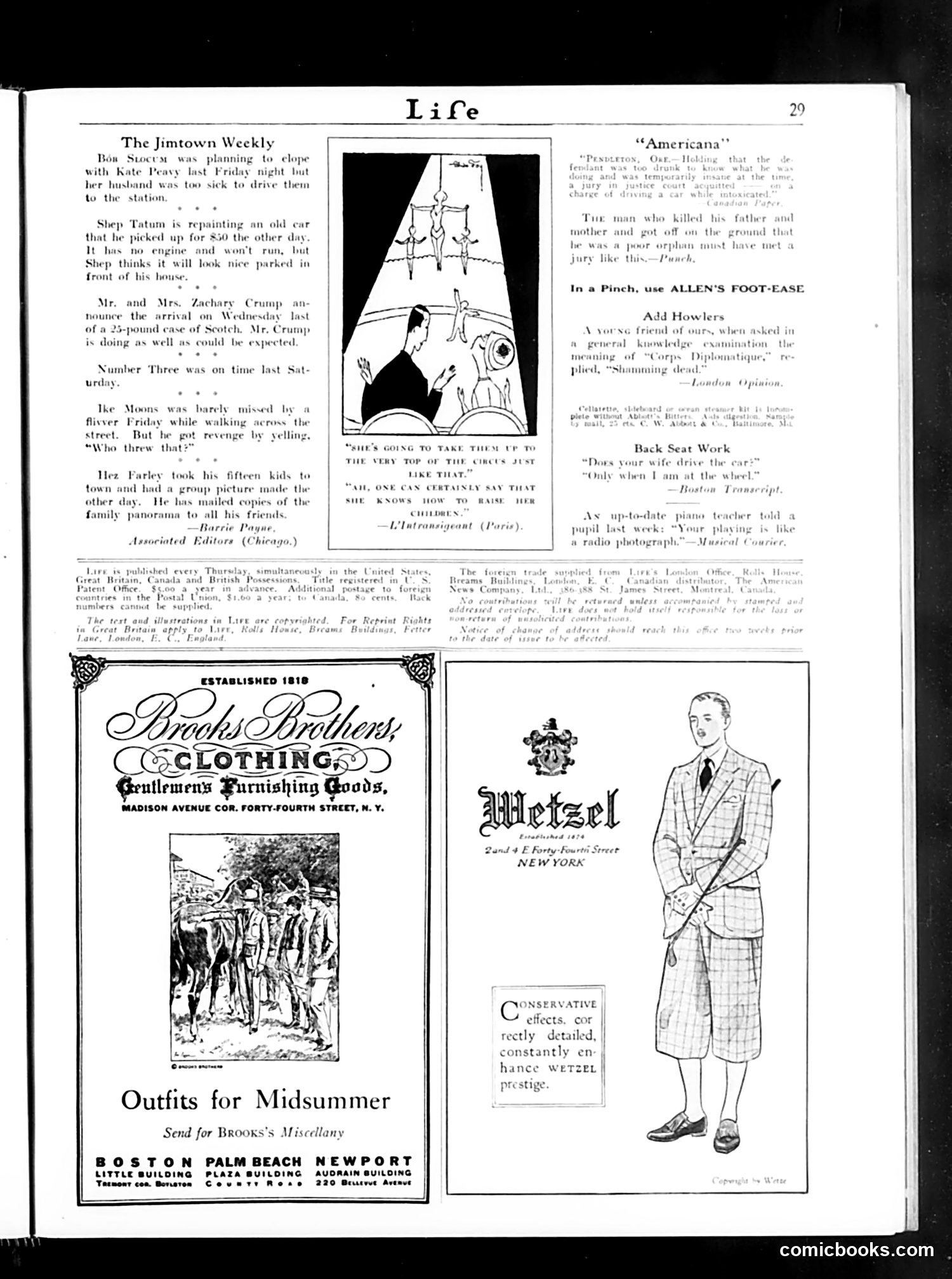 Life — August 4, 1927 — page 31 of 40