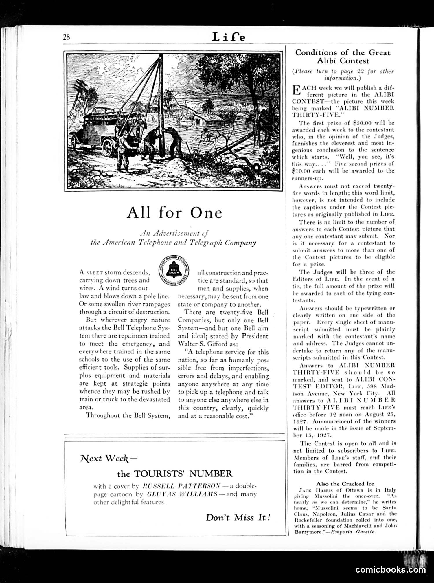 Life — August 11, 1927 — page 30 of 36