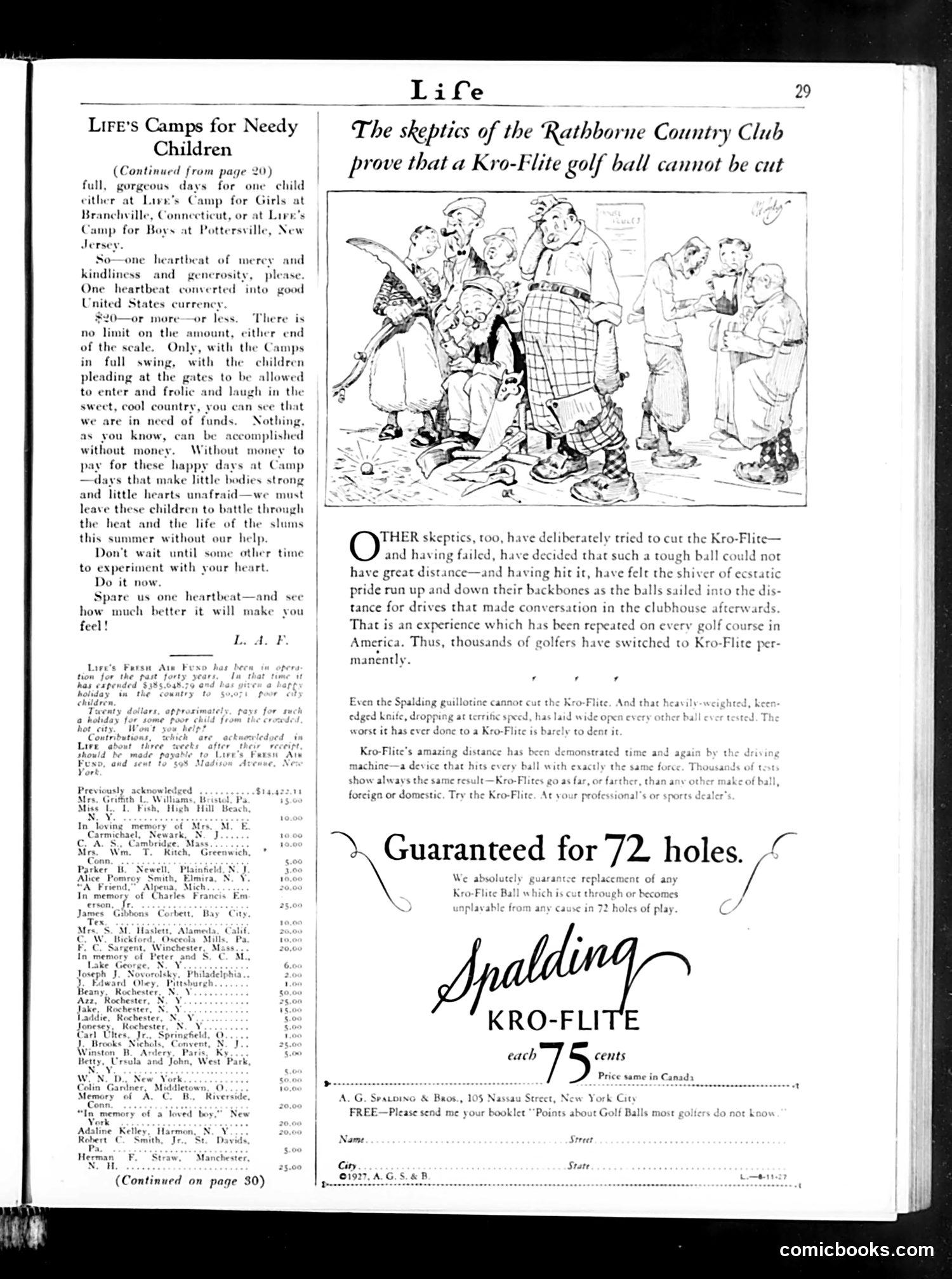 Life — August 11, 1927 — page 31 of 36
