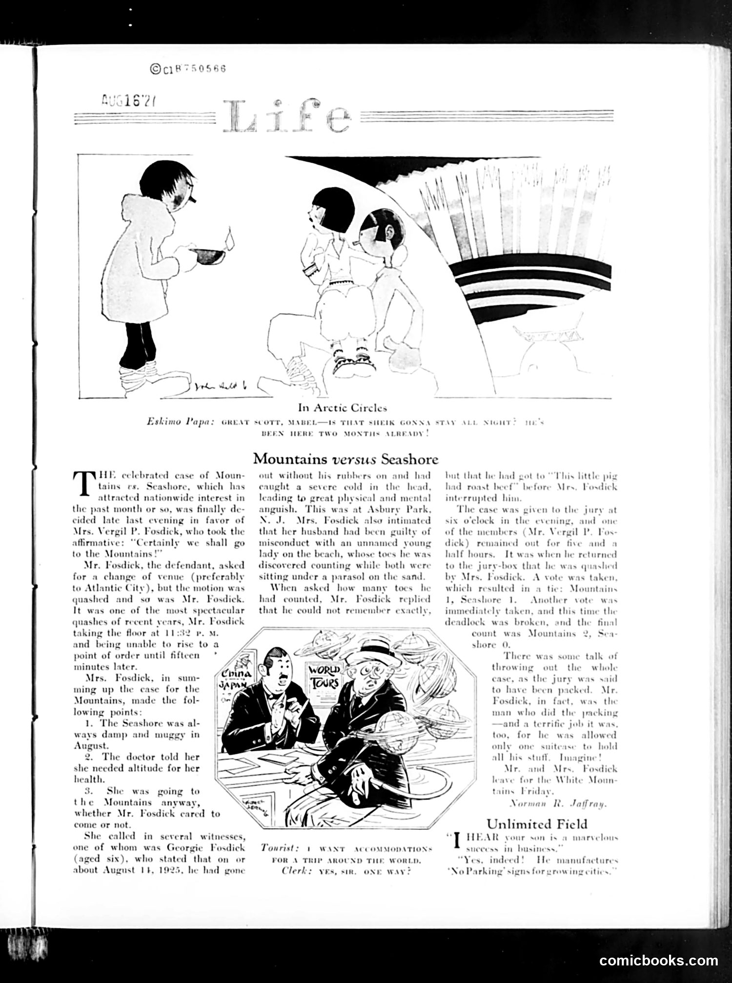 Life — August 18, 1927 — page 5 of 36