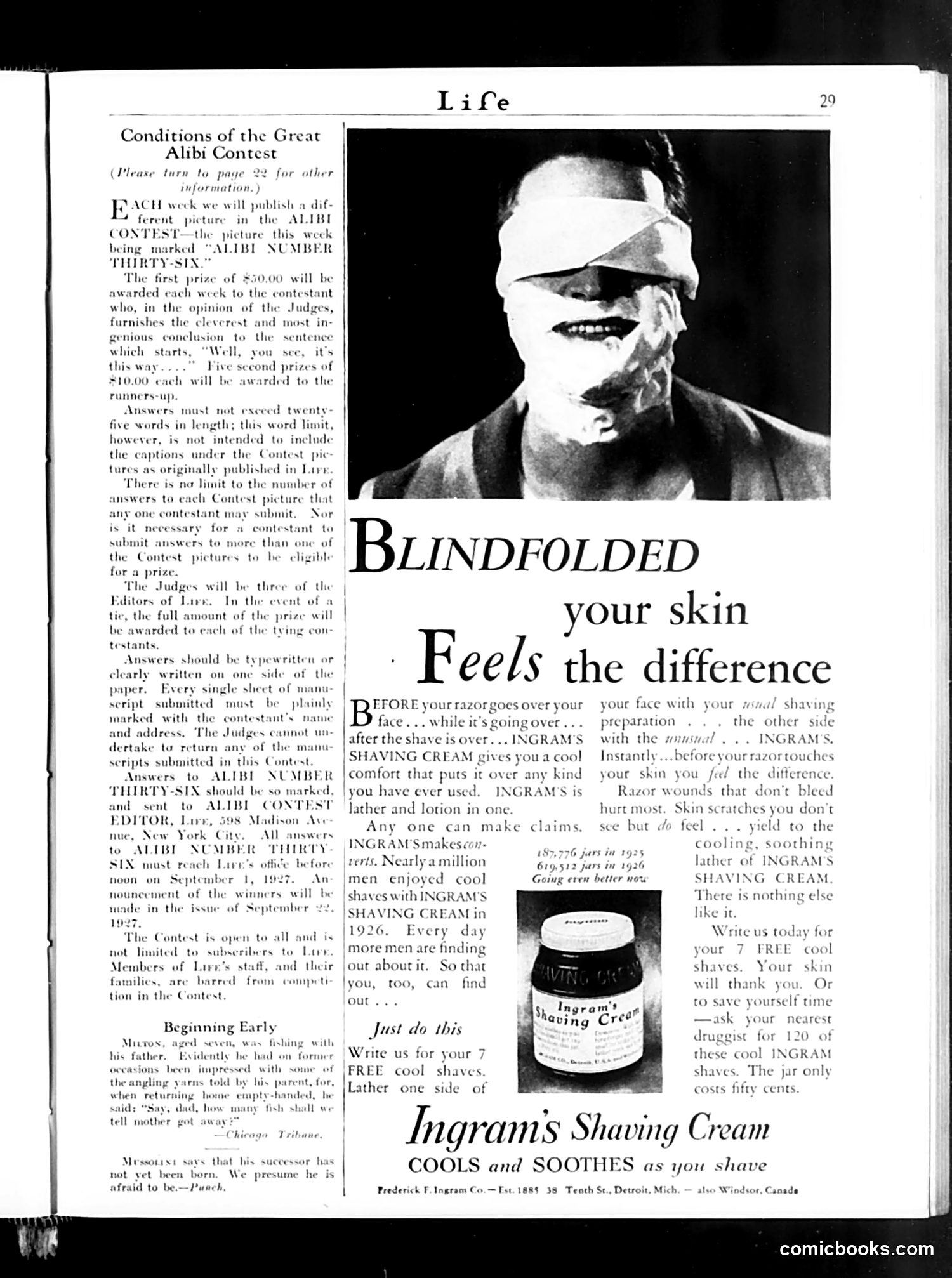 Life — August 18, 1927 — page 31 of 36