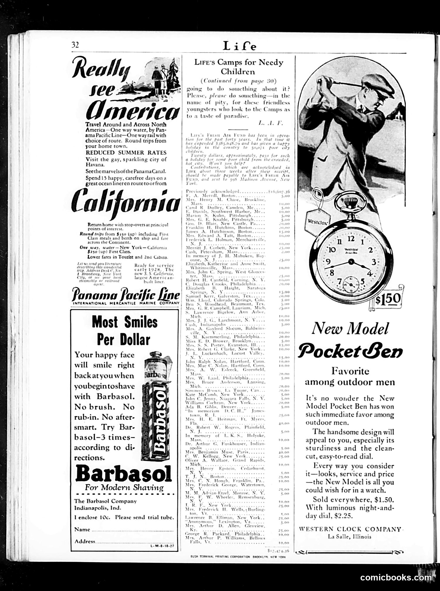 Life — August 18, 1927 — page 34 of 36