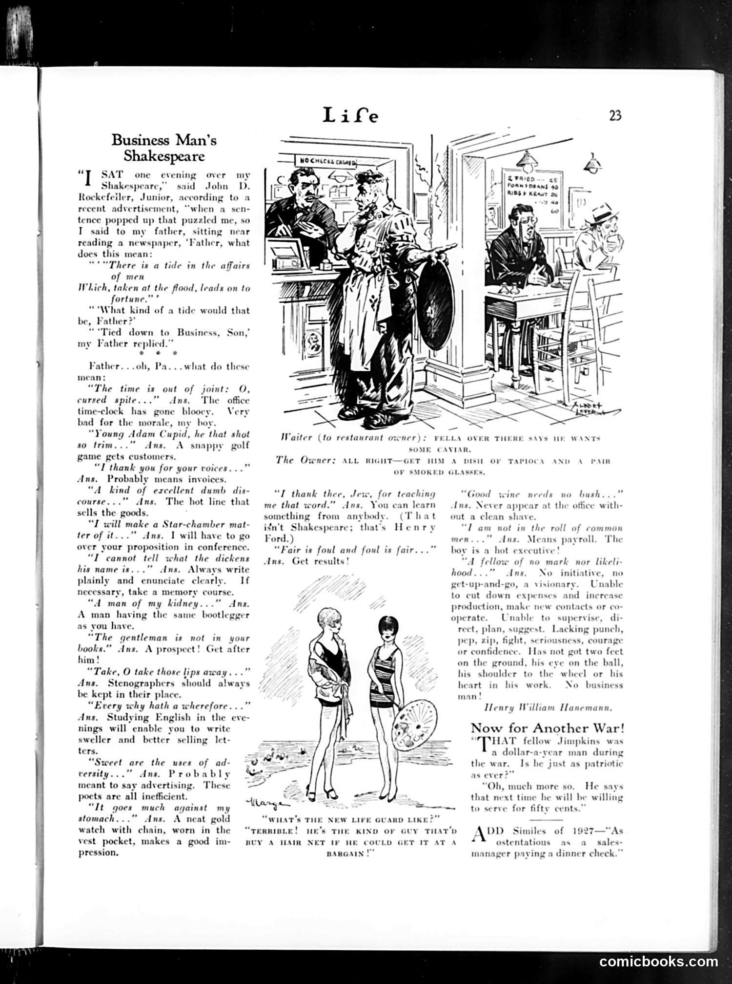 Life — August 25, 1927 — page 25 of 36