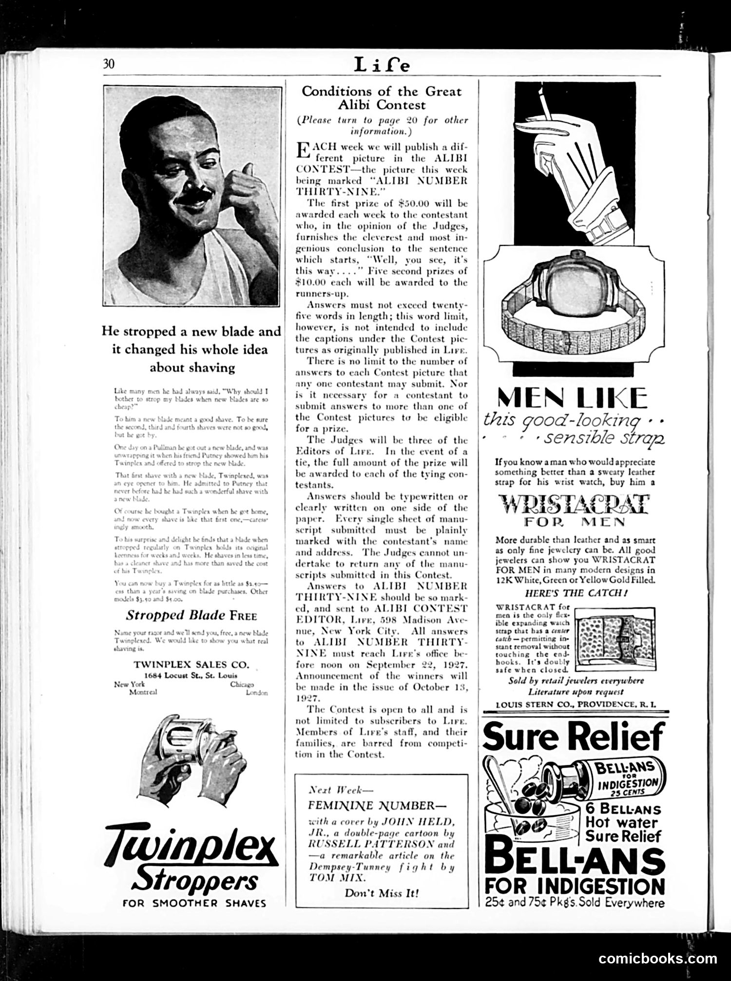 Life — September 8, 1927 — page 32 of 36