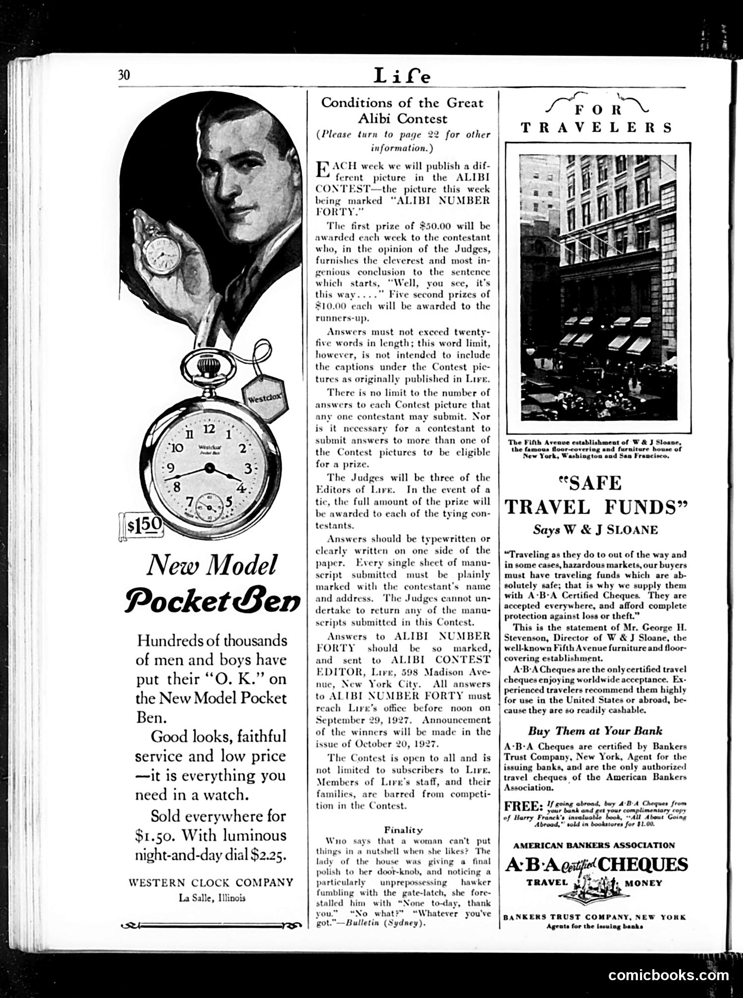 Life — September 15, 1927 — page 32 of 40