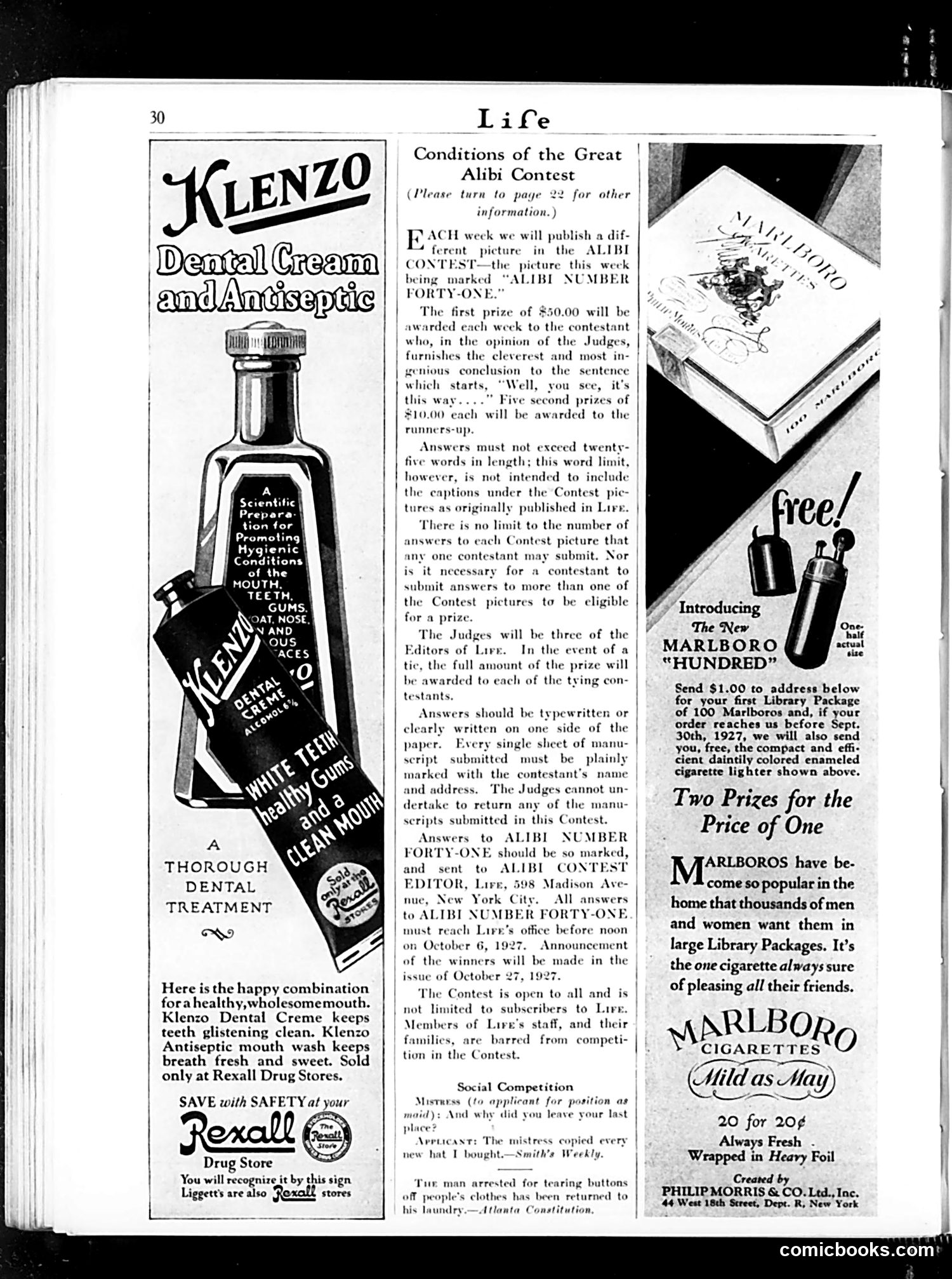 Life — September 22, 1927 — page 32 of 40