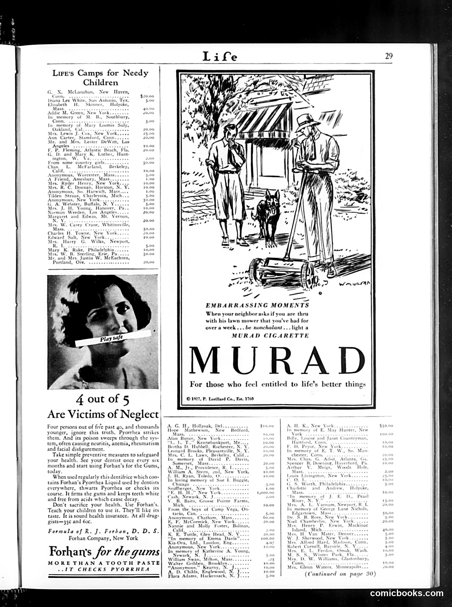 Life — September 29, 1927 — page 31 of 38
