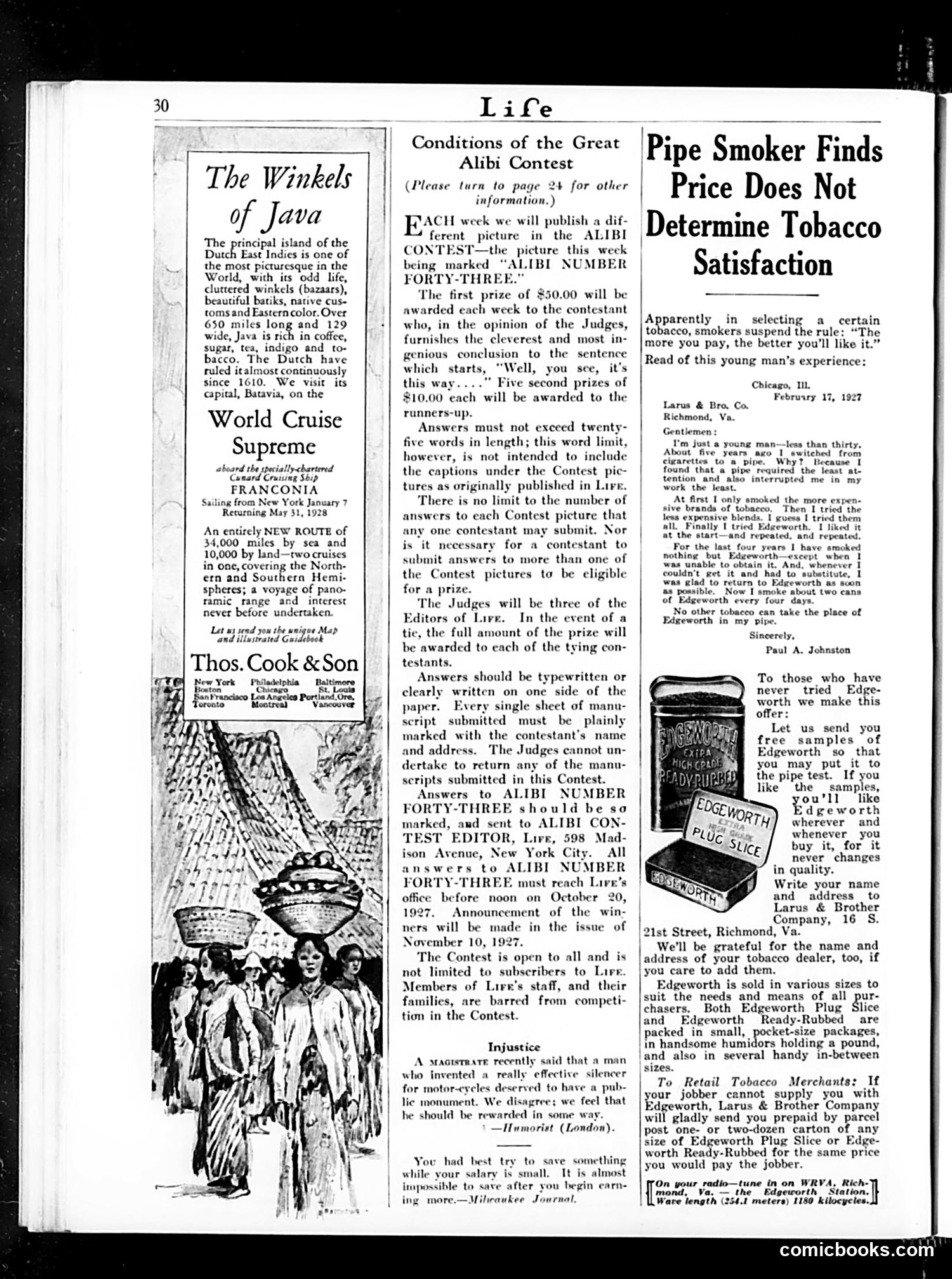 Life — October 6, 1927 — page 32 of 40