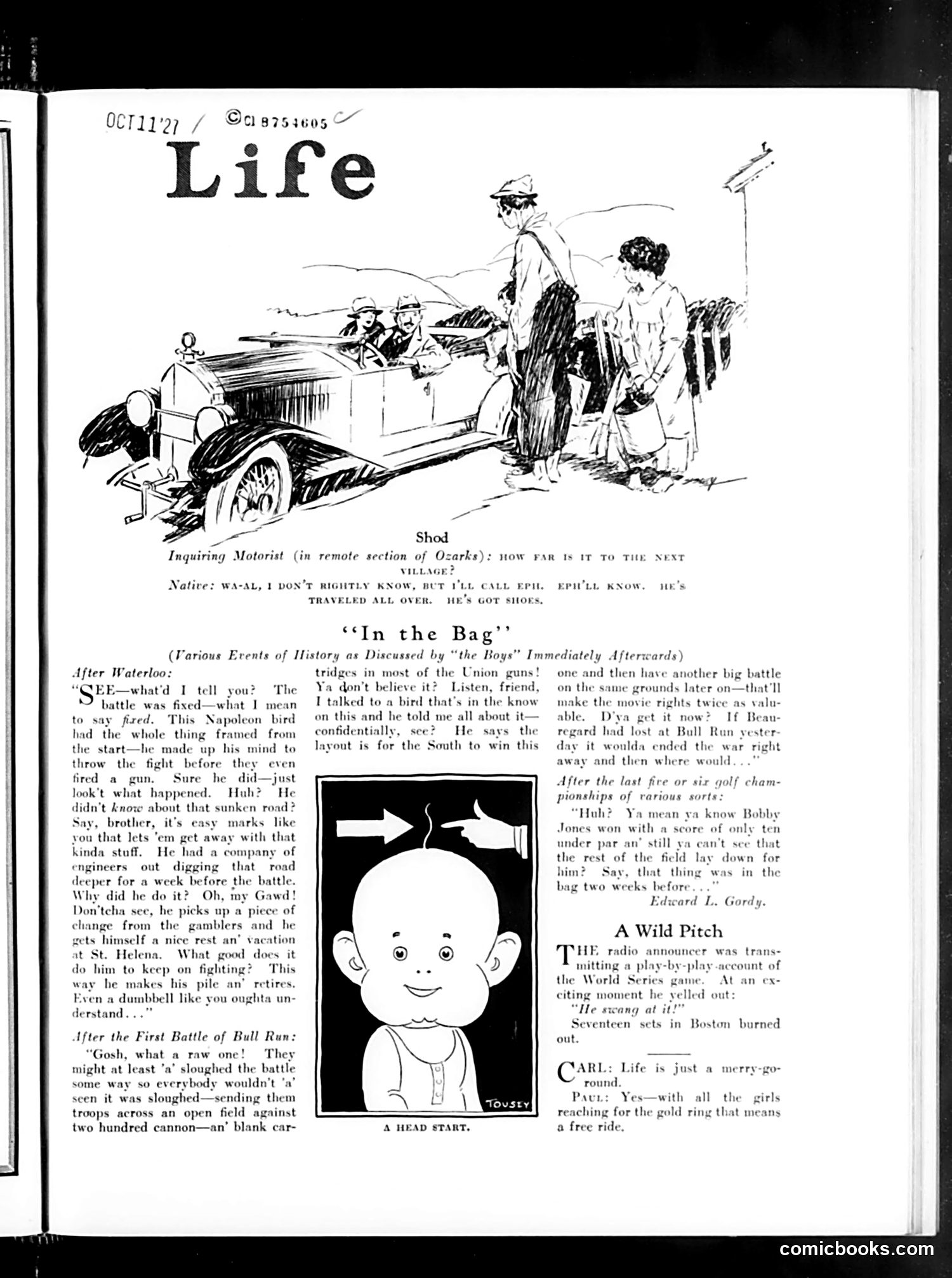 Life — October 13, 1927 — page 7 of 44