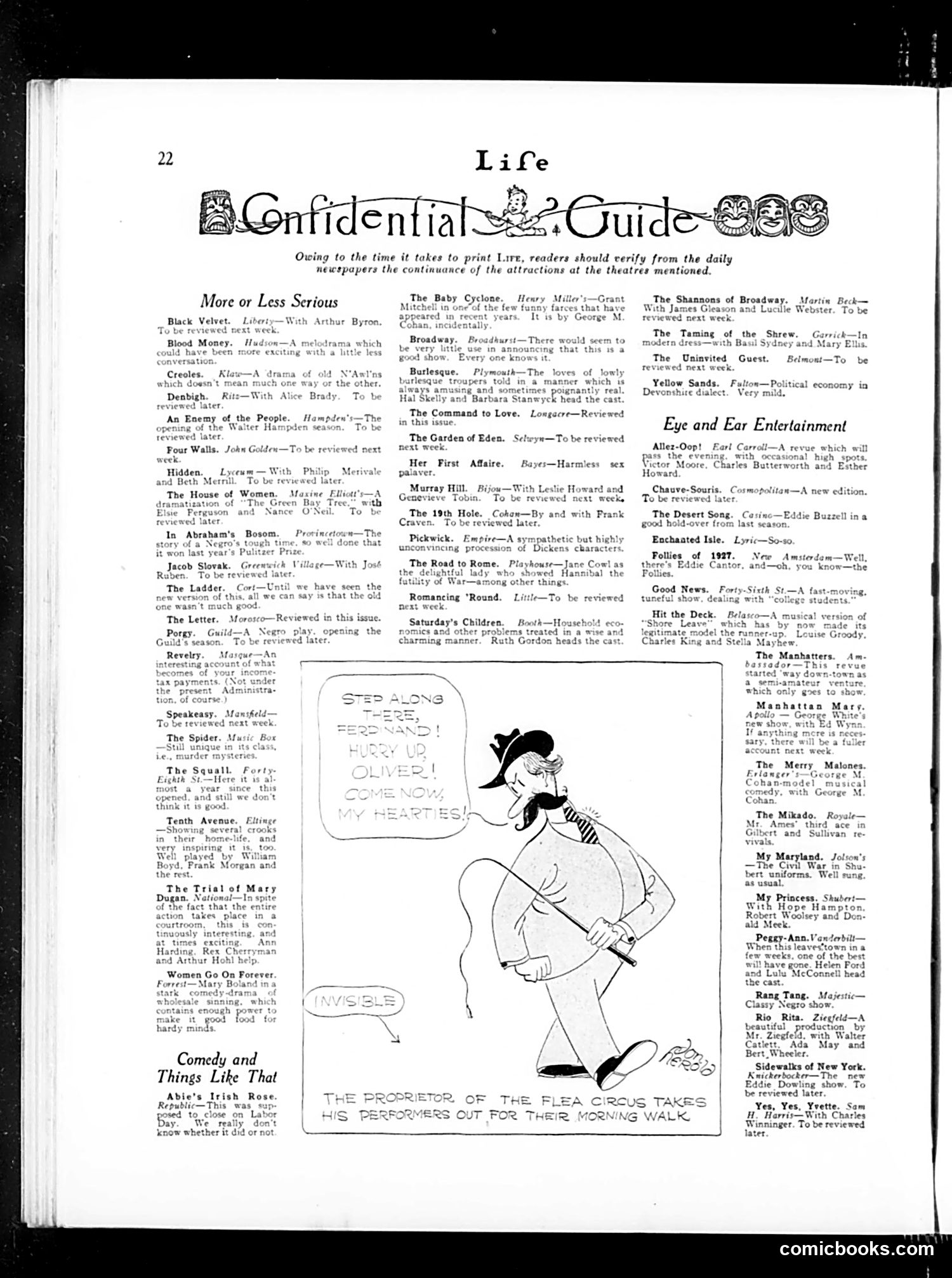 Life — October 13, 1927 — page 24 of 44