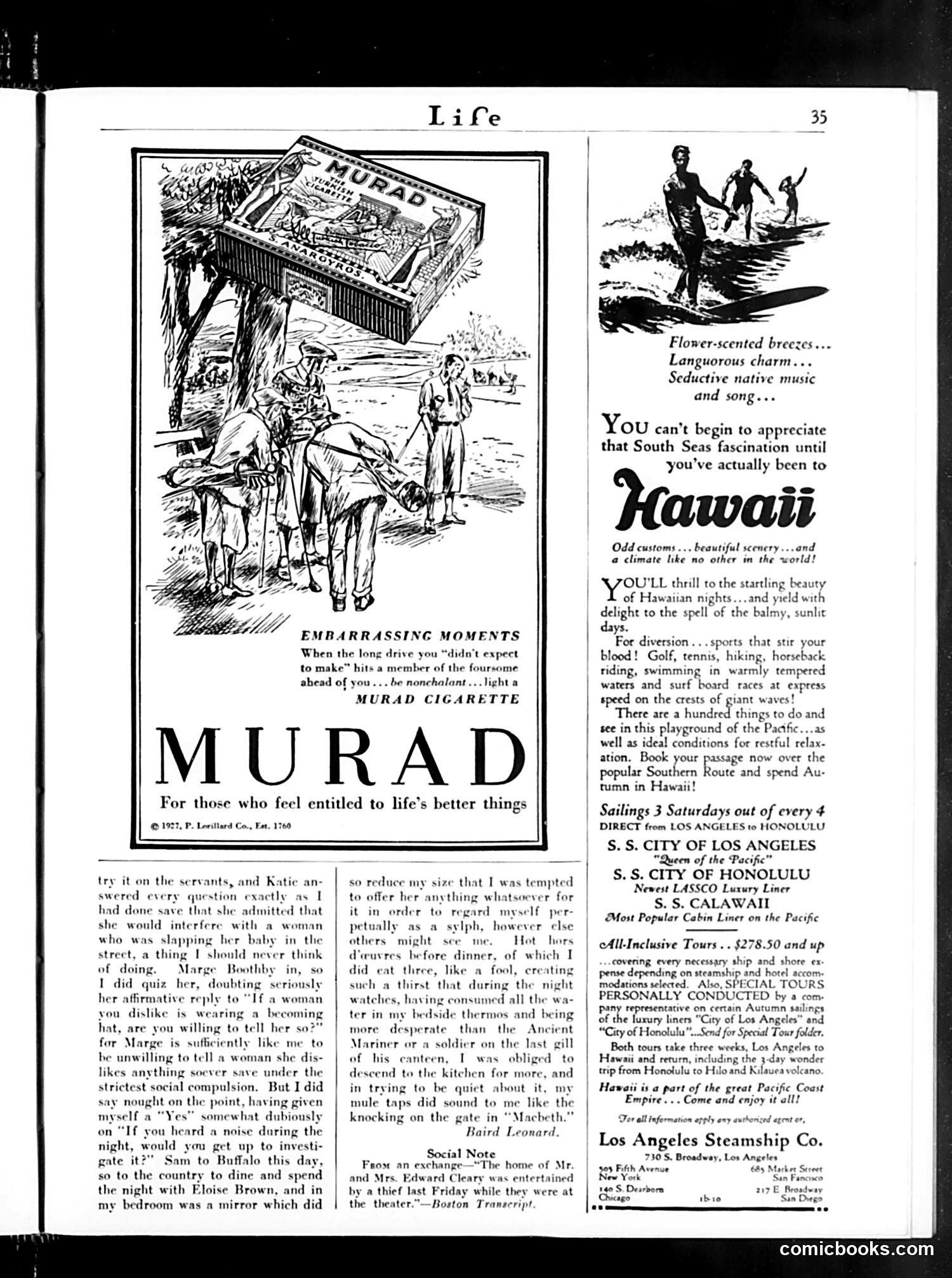 Life — October 13, 1927 — page 37 of 44
