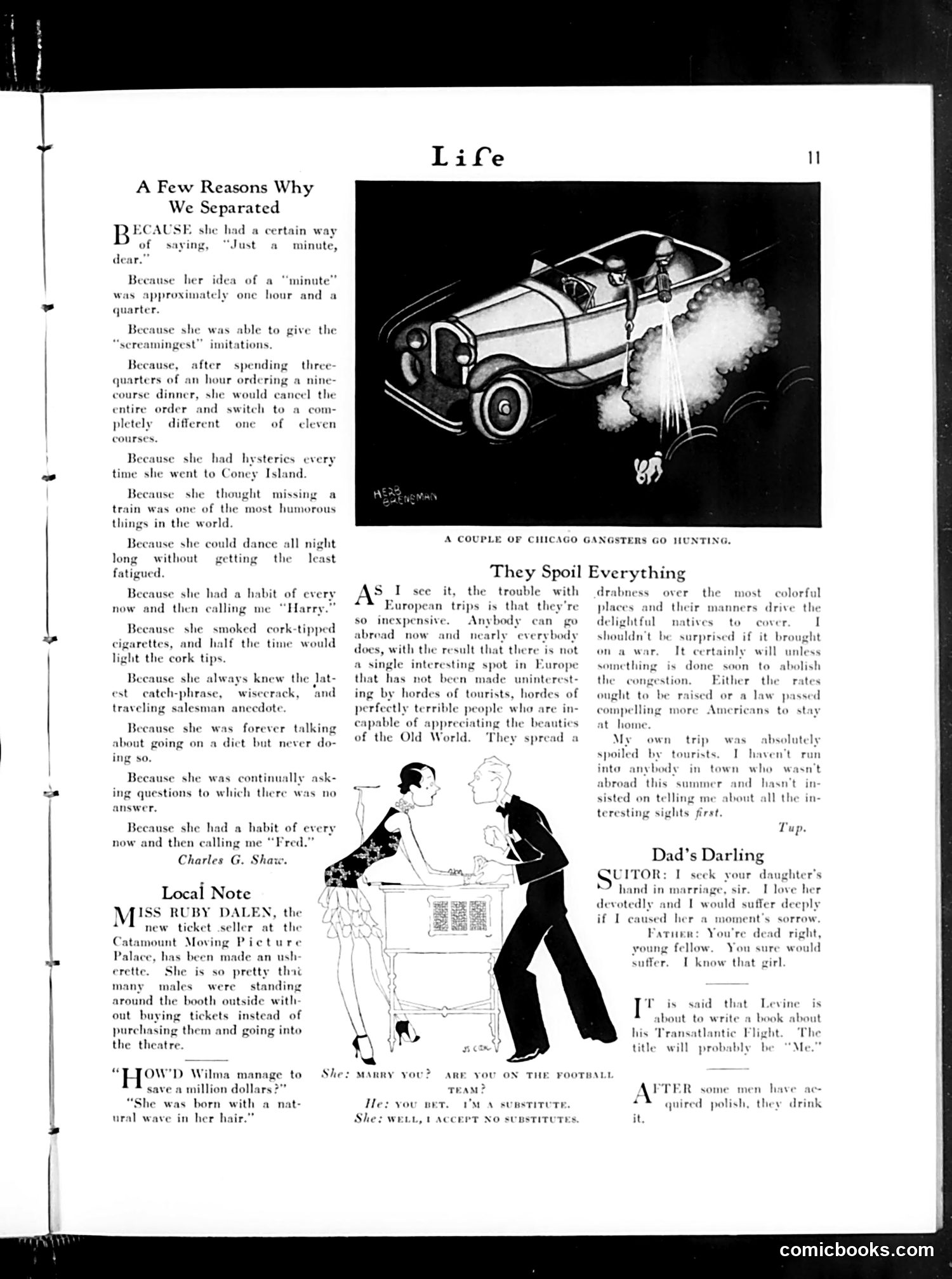 Life — October 20, 1927 — page 13 of 48