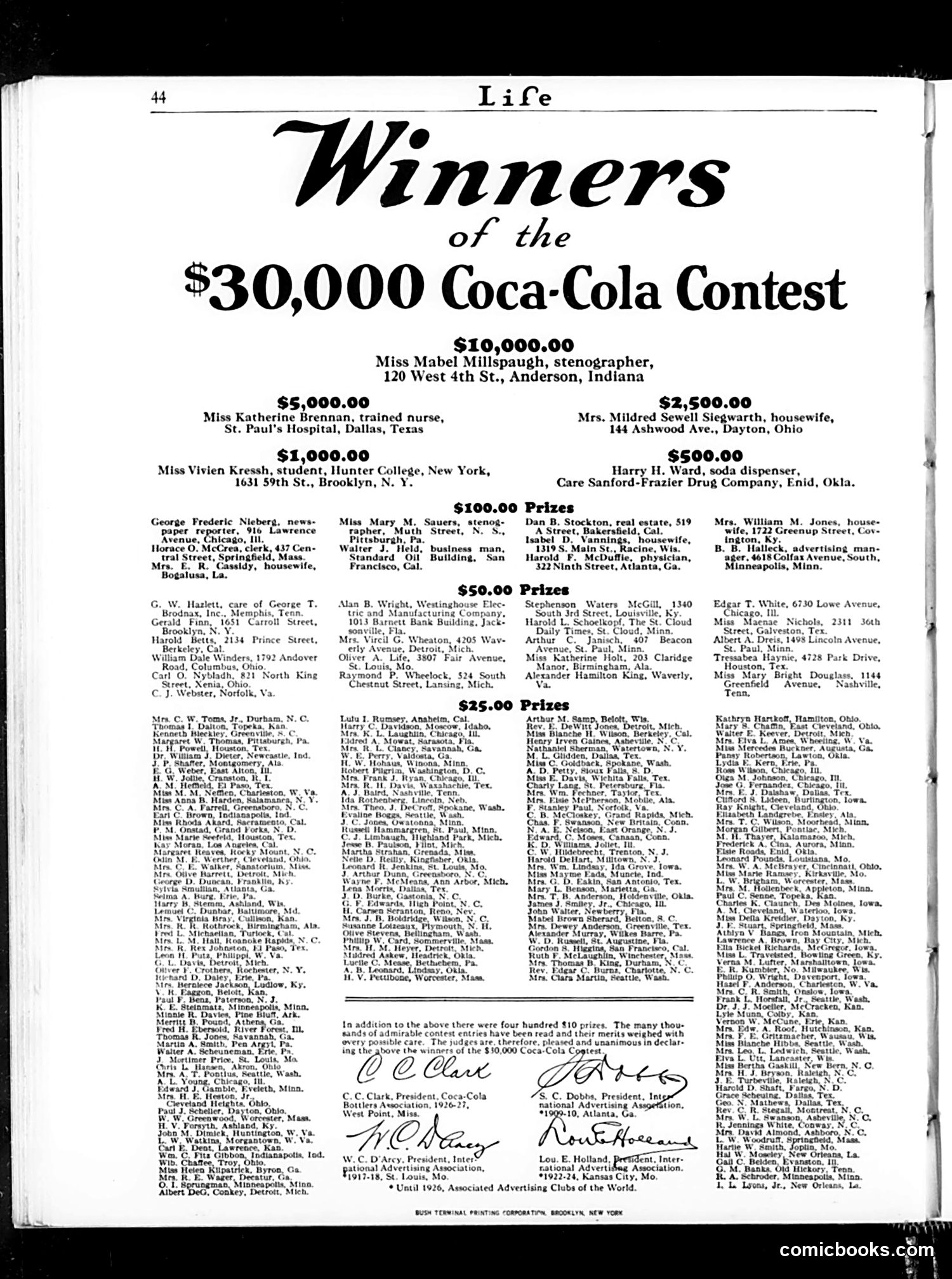 Life — October 20, 1927 — page 46 of 48