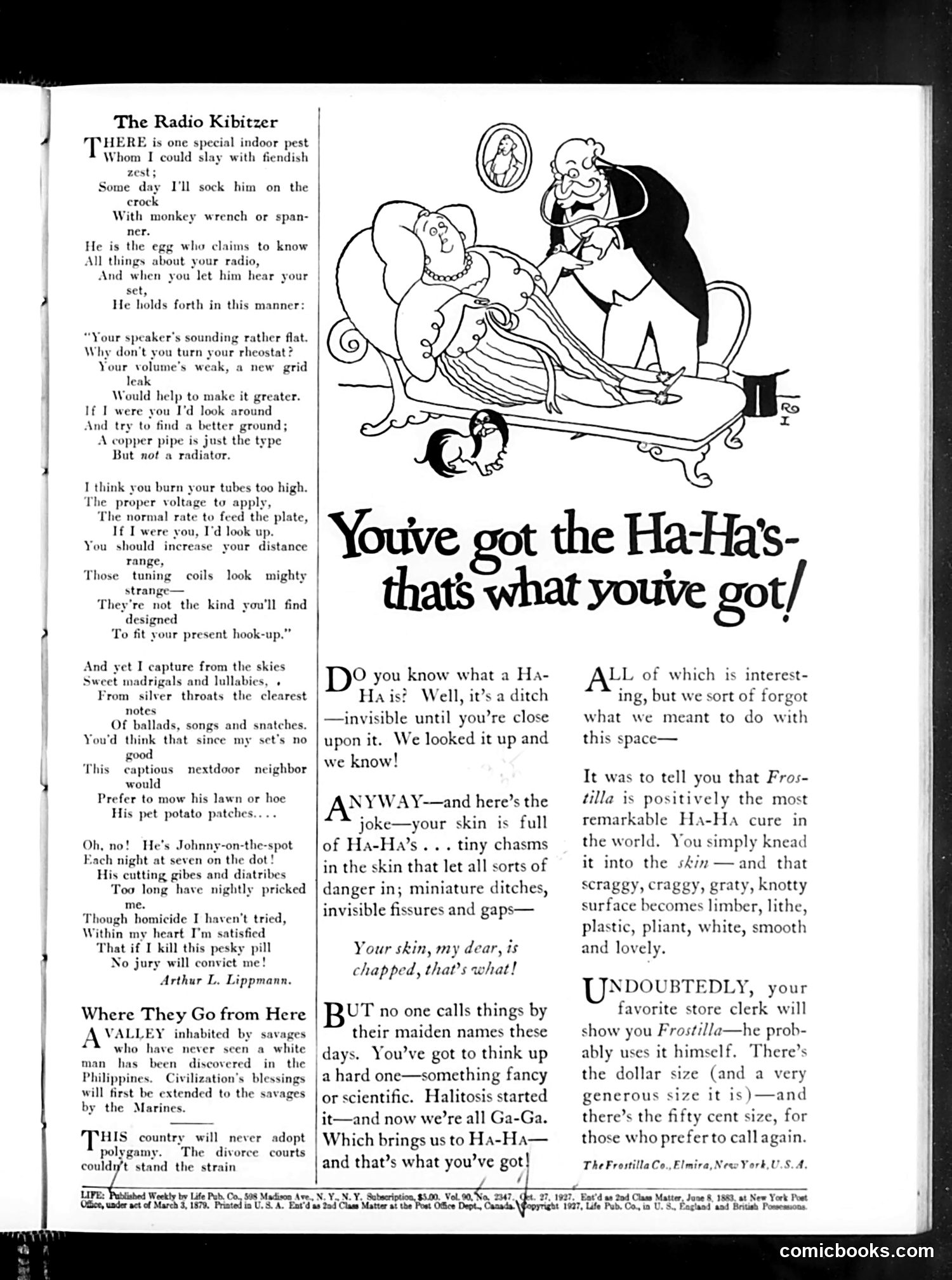 Life — October 27, 1927 — page 3 of 36