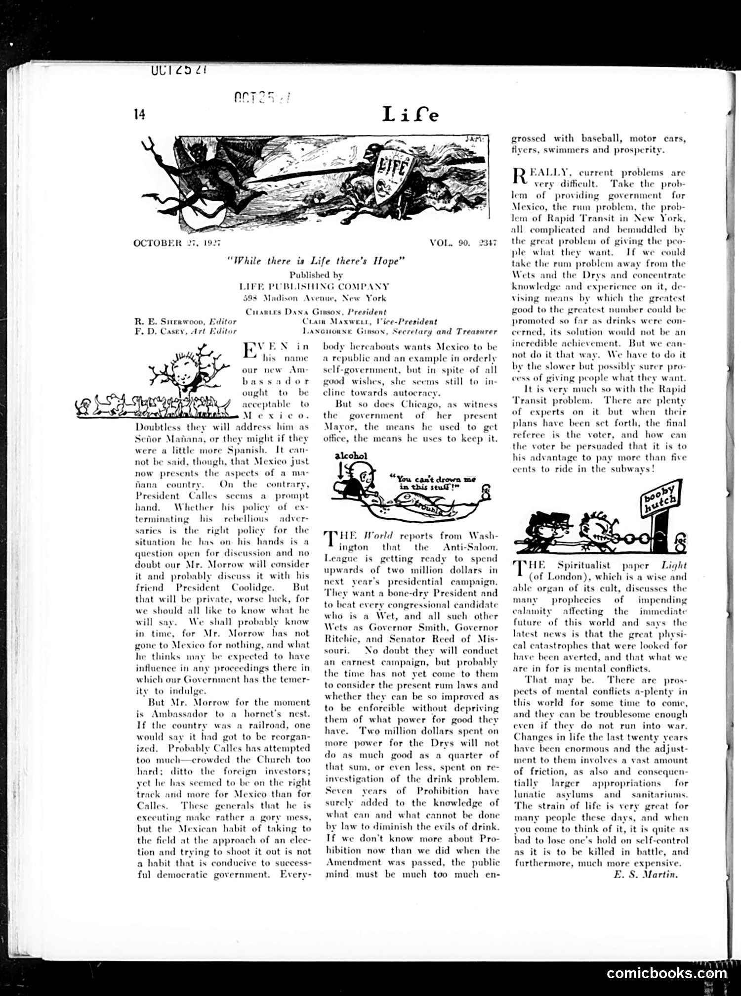 Life — October 27, 1927 — page 16 of 36