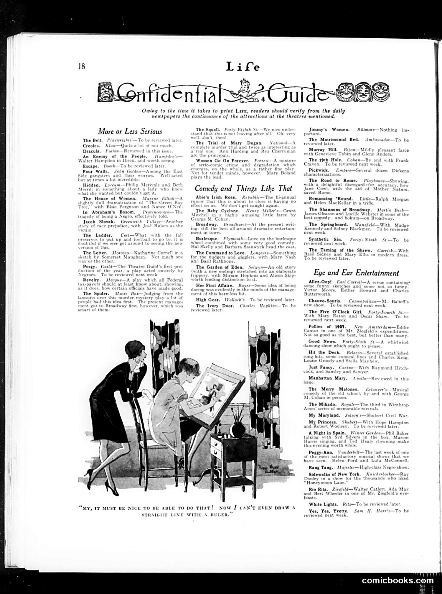 Life — October 27, 1927 — page 20 of 36