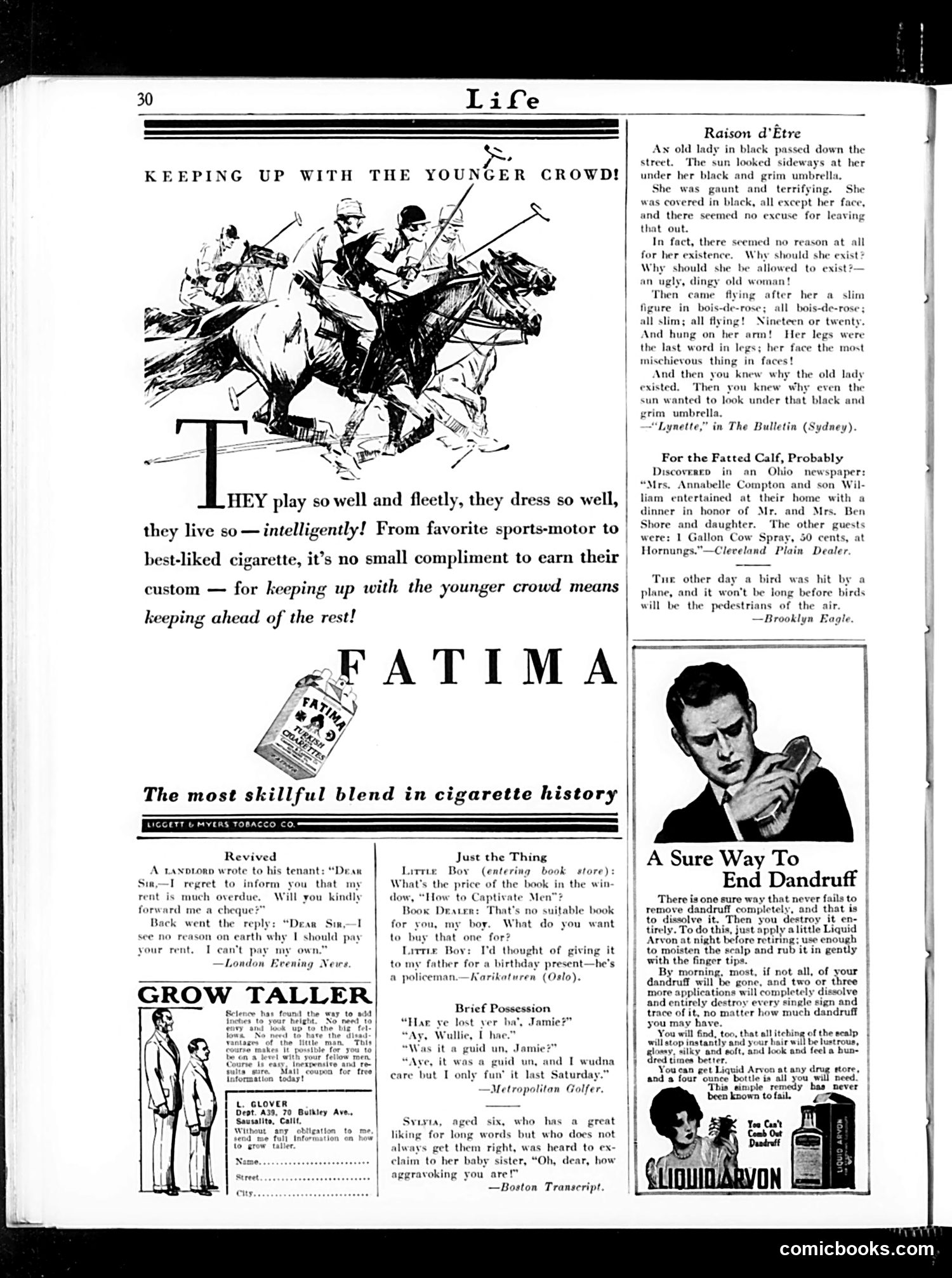 Life — October 27, 1927 — page 32 of 36