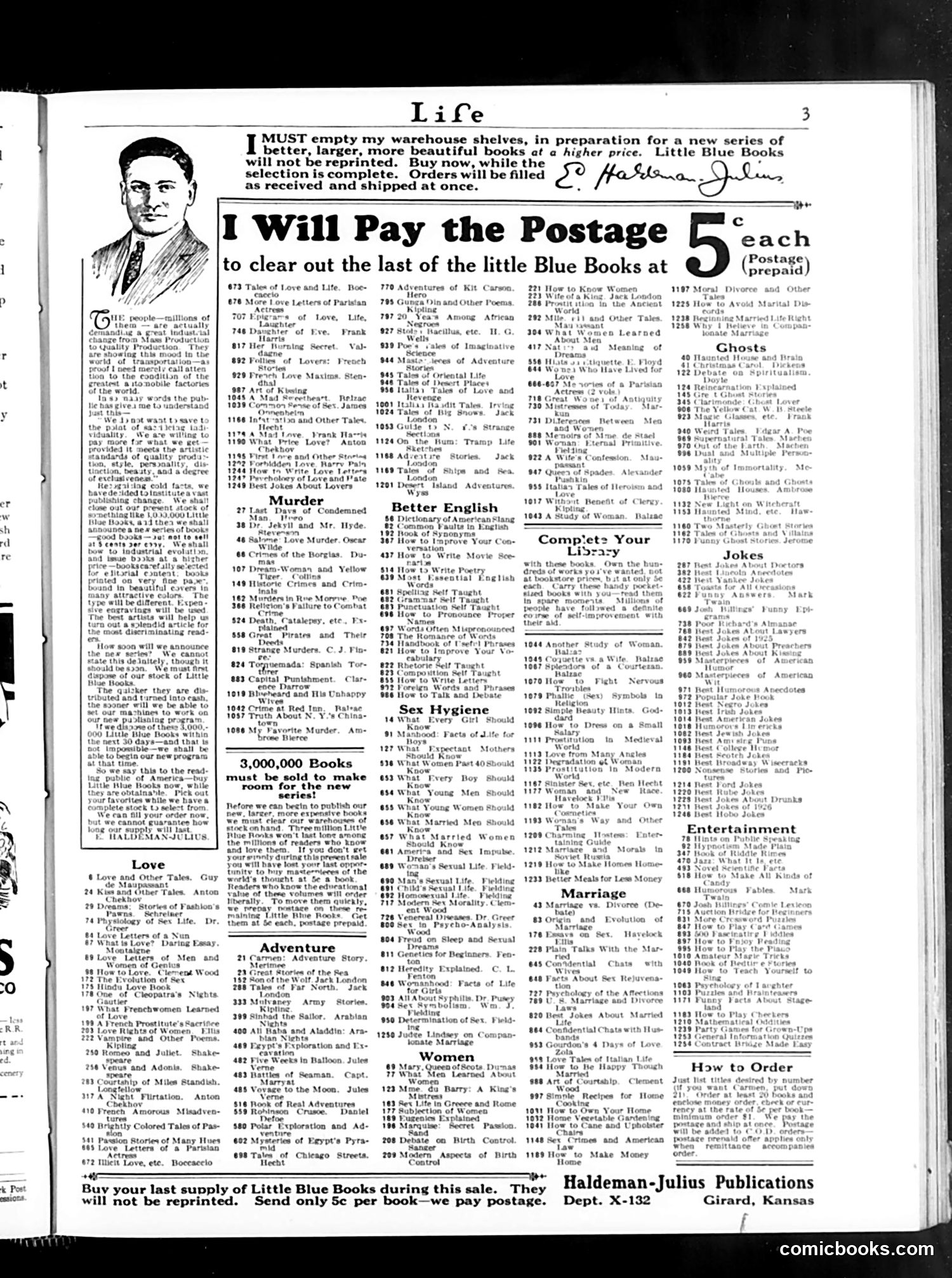Life — November 3, 1927 — page 5 of 44