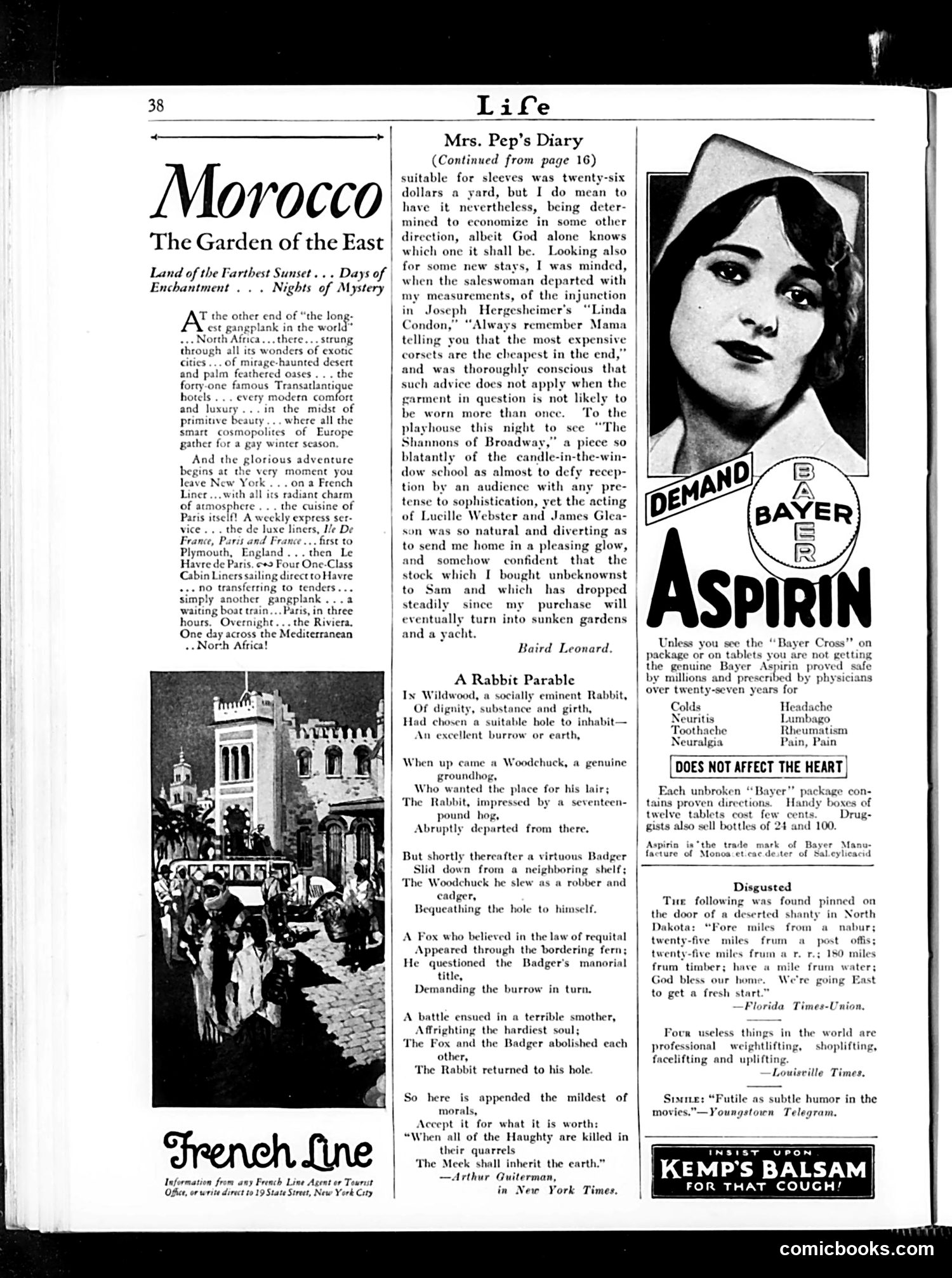 Life — November 3, 1927 — page 40 of 44