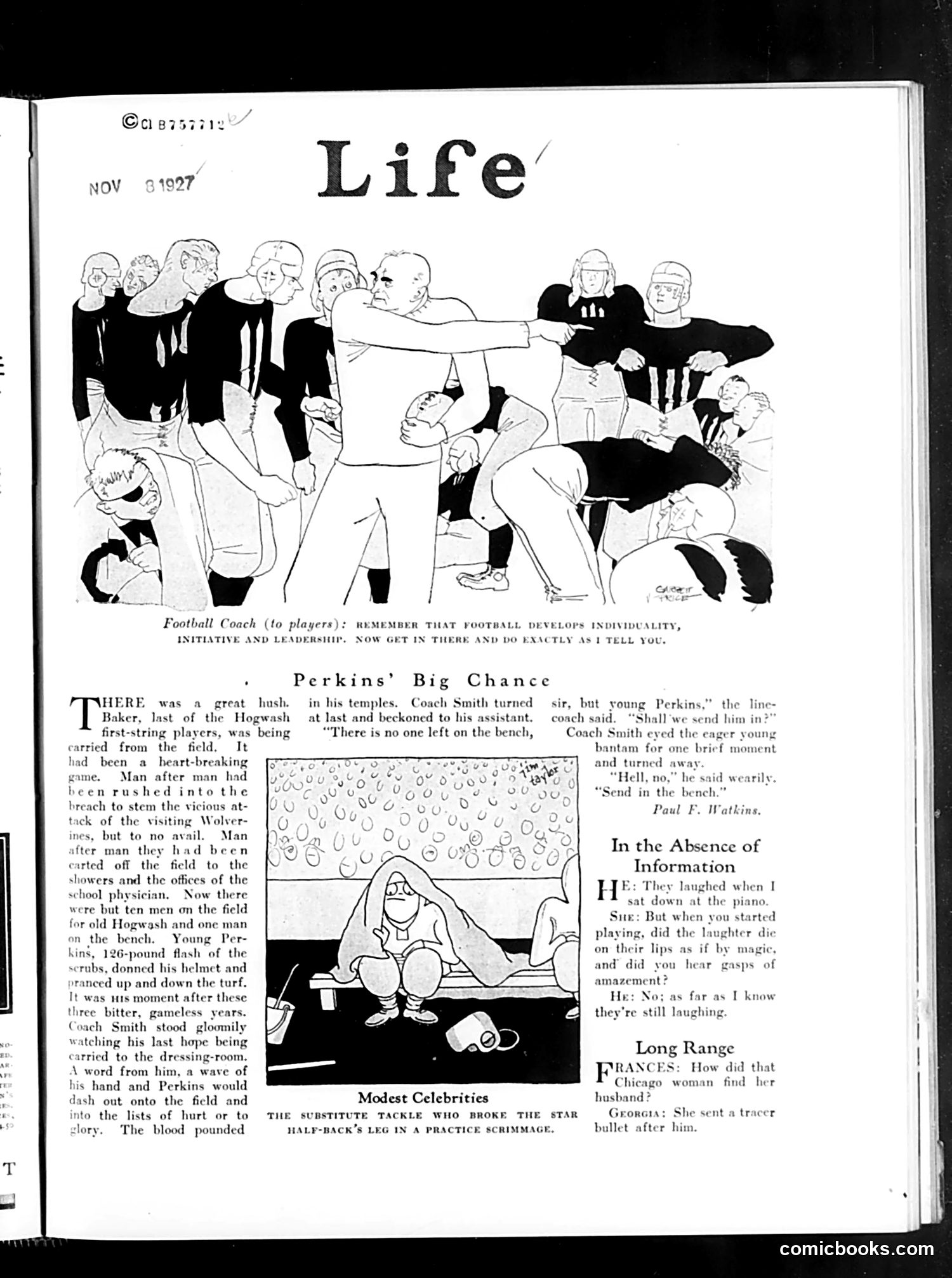 Life — November 10, 1927 — page 7 of 44