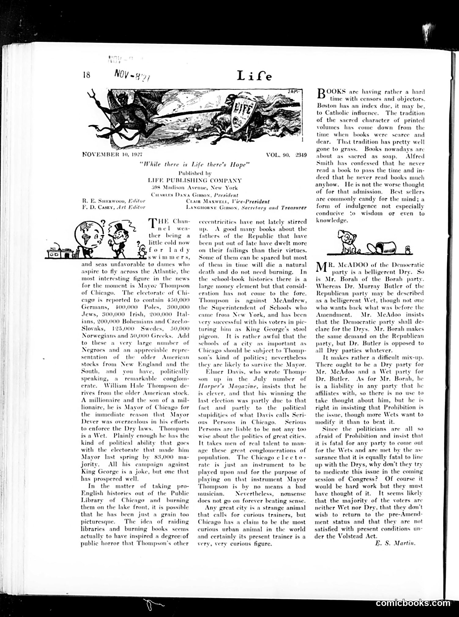 Life — November 10, 1927 — page 20 of 44