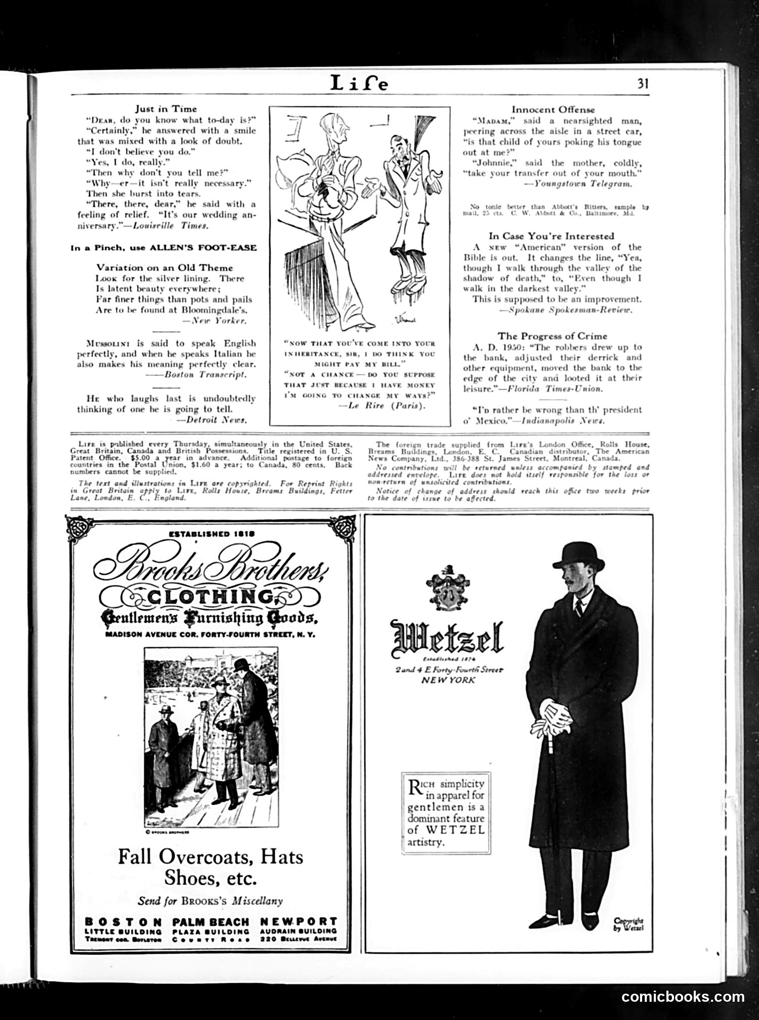 Life — November 10, 1927 — page 33 of 44