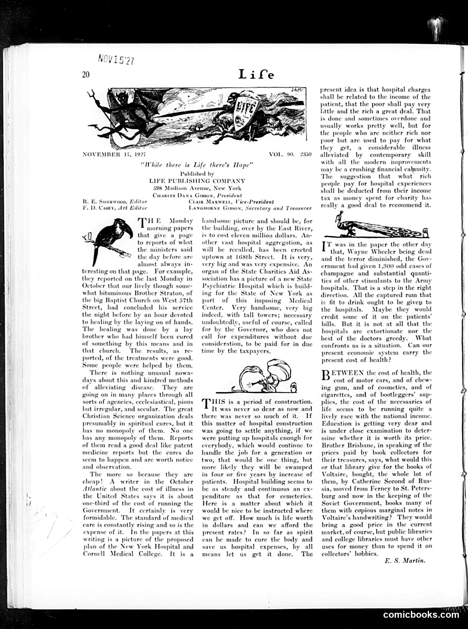 Life — November 17, 1927 — page 22 of 48