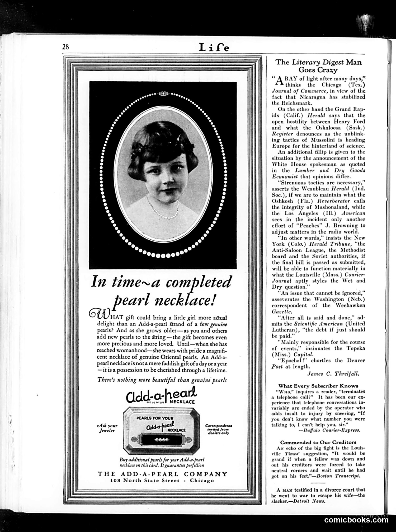 Life — November 24, 1927 — page 30 of 44