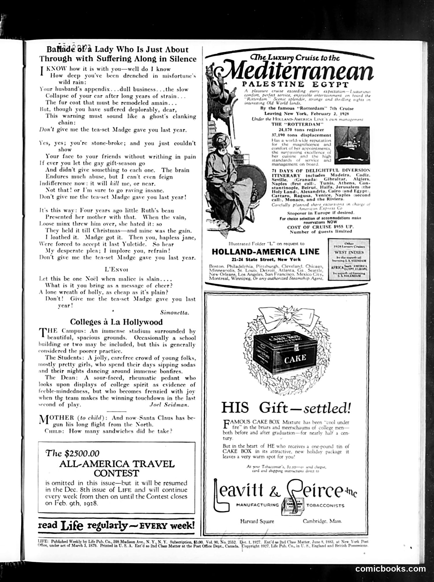 Life — December 1, 1927 — page 5 of 80