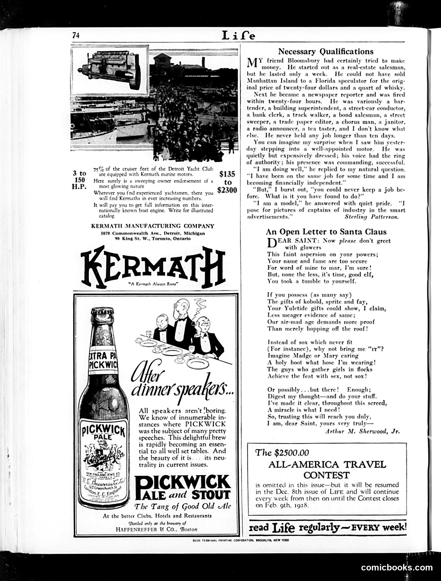 Life — December 1, 1927 — page 76 of 80