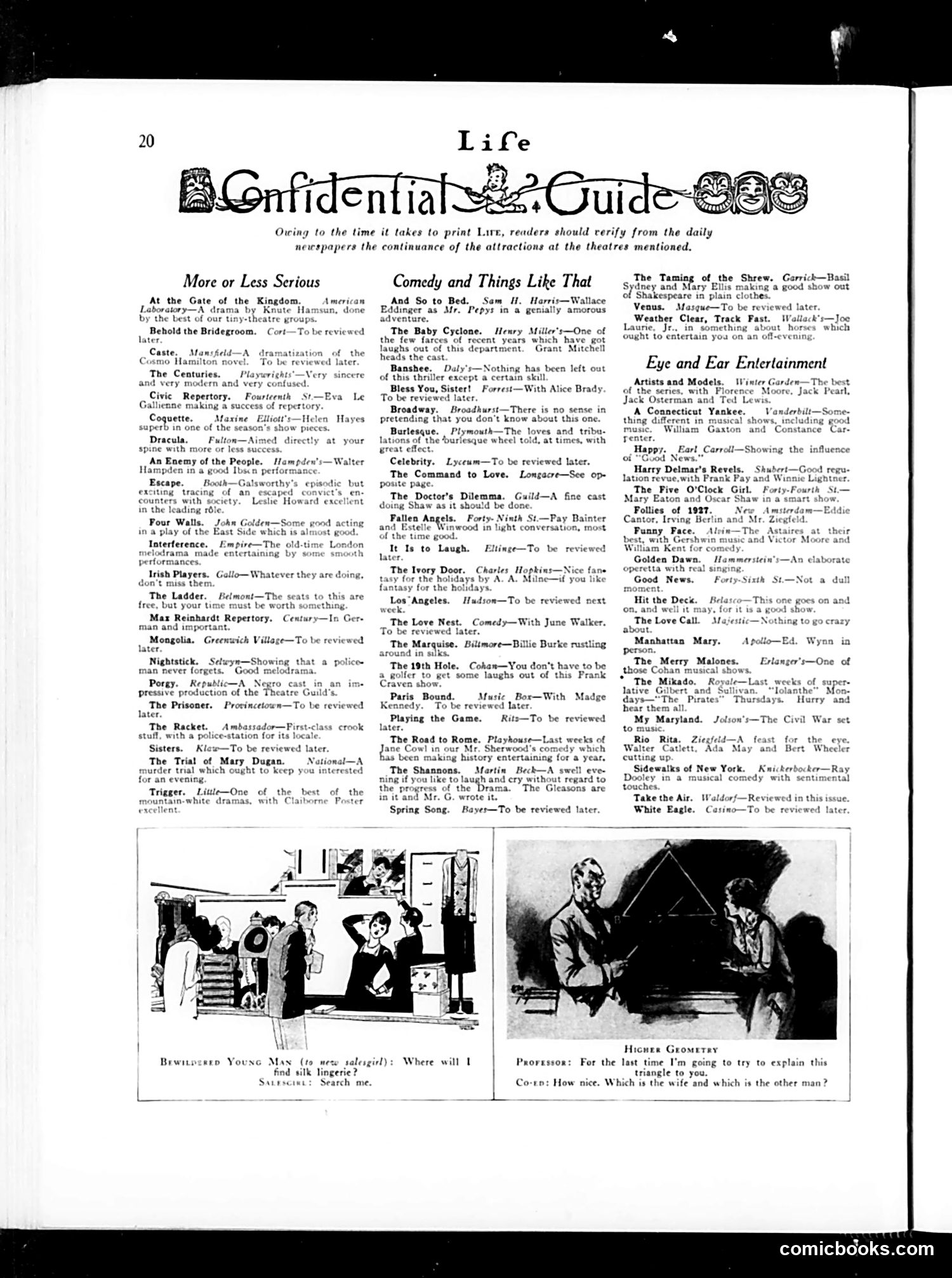 Life — December 29, 1927 — page 22 of 41