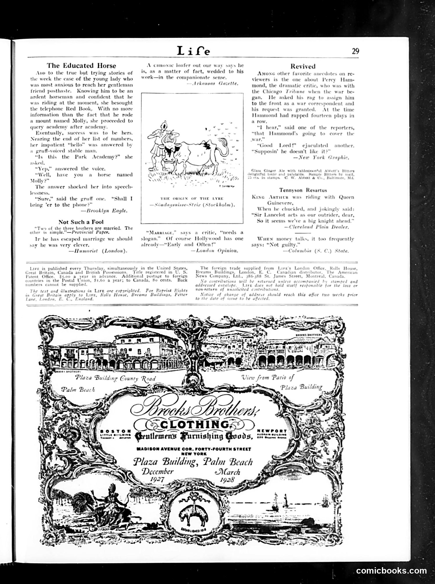 Life — December 29, 1927 — page 31 of 41