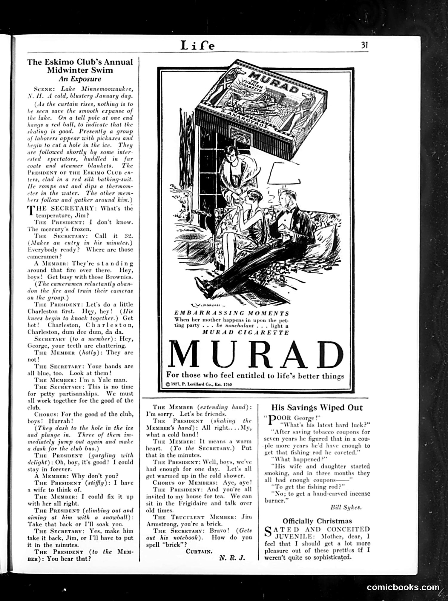 Life — December 29, 1927 — page 33 of 41