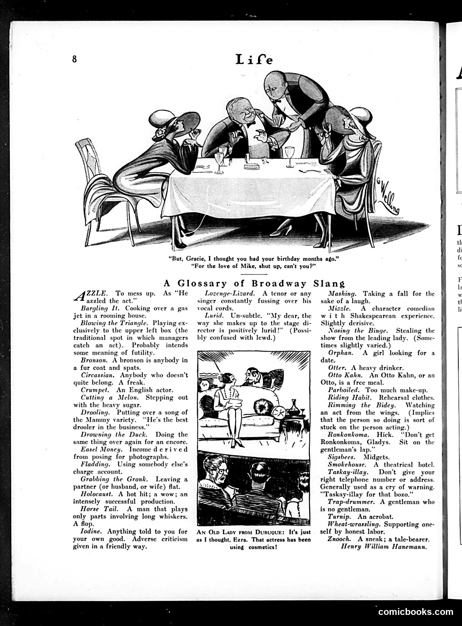 Life — January 5, 1928 — page 10 of 34