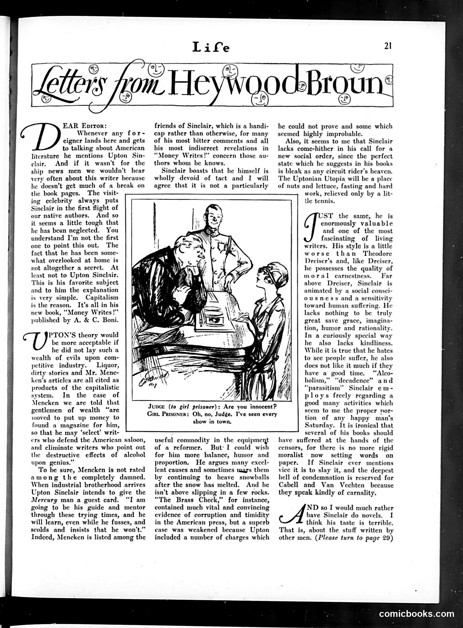 Life — January 5, 1928 — page 23 of 34