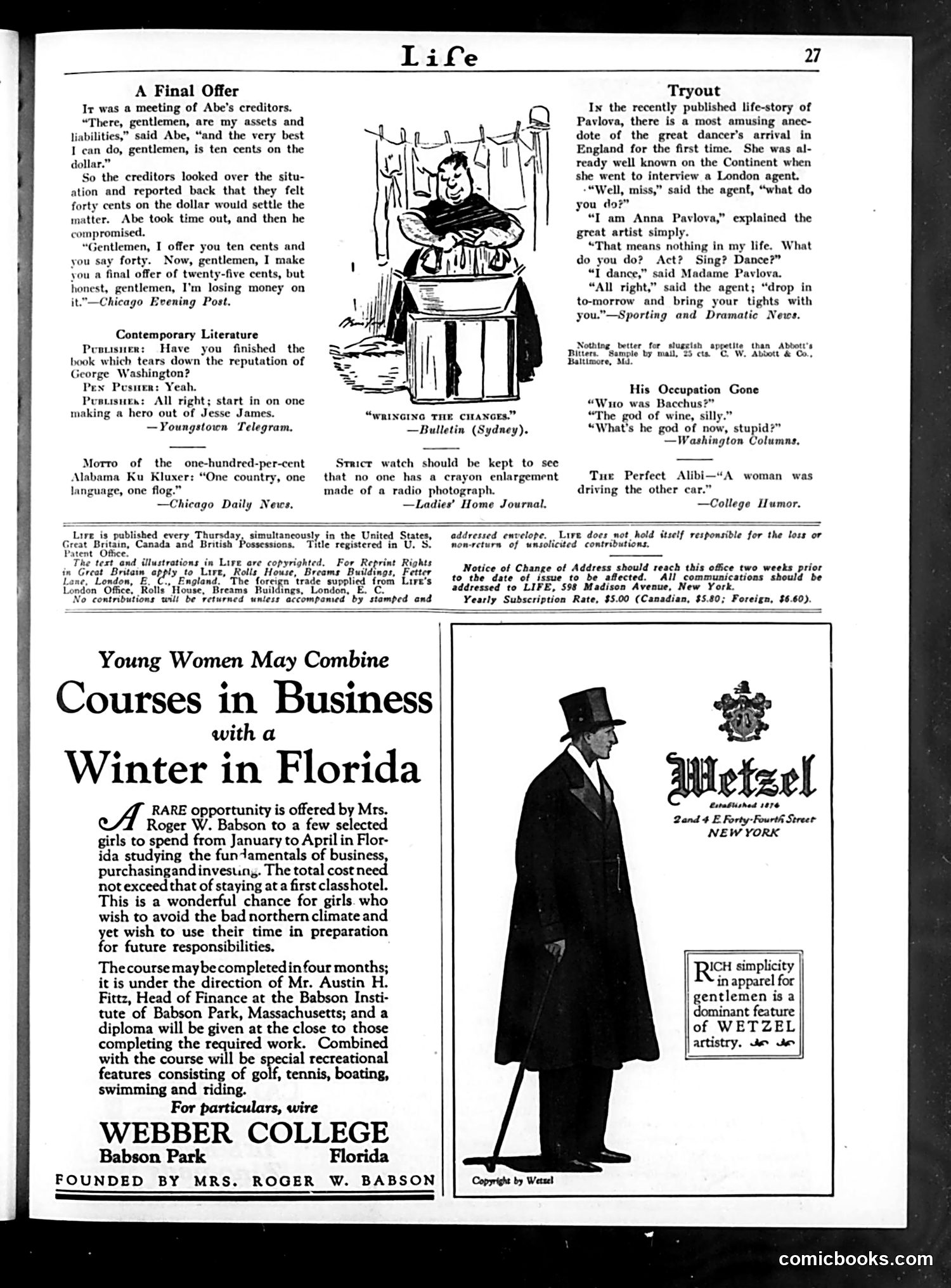 Life — January 5, 1928 — page 29 of 34