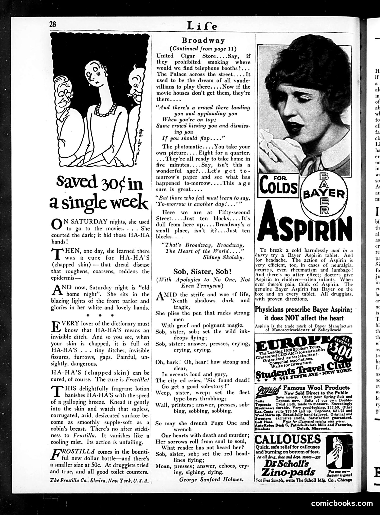 Life — January 5, 1928 — page 30 of 34