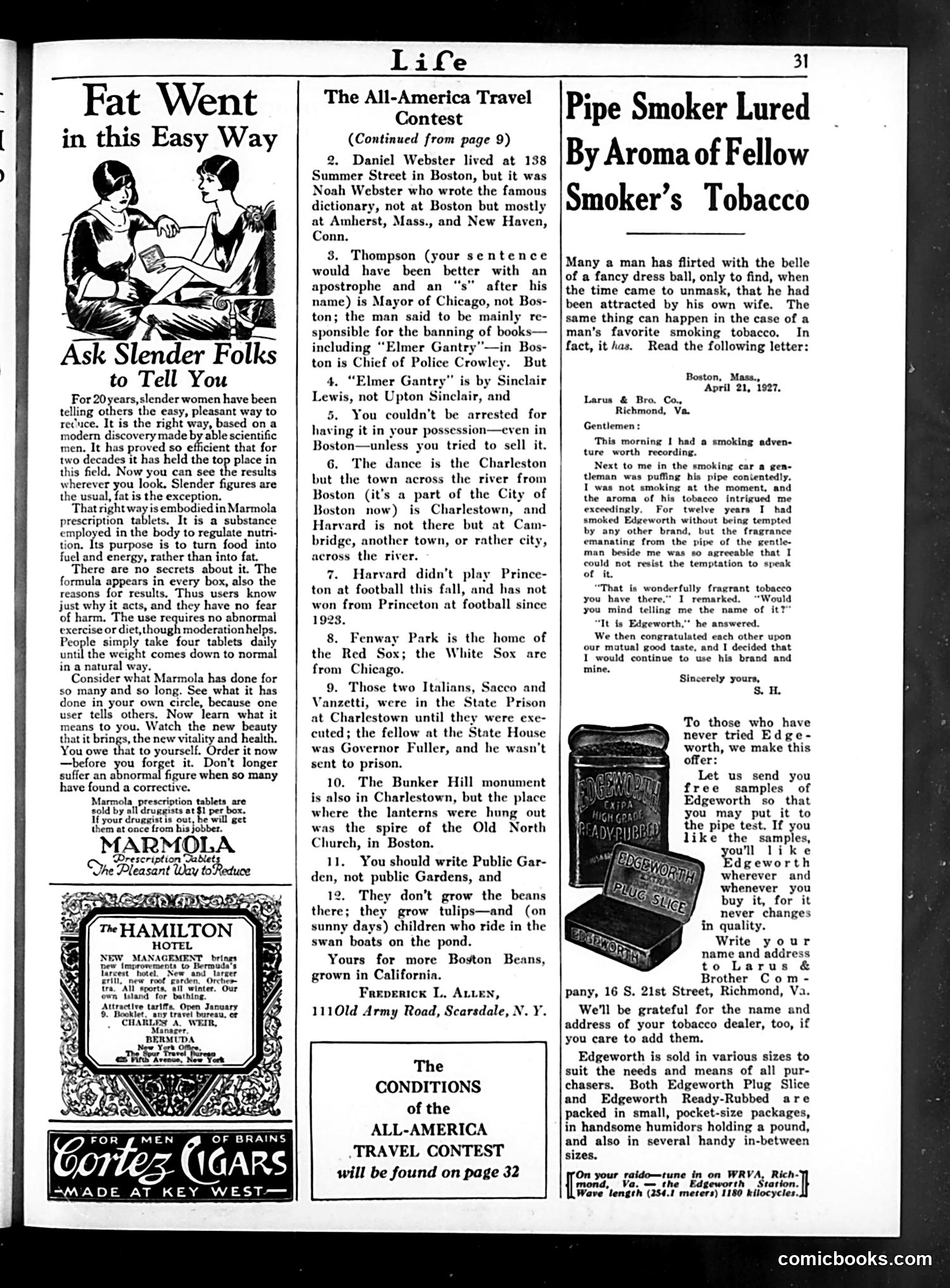 Life — January 5, 1928 — page 33 of 34