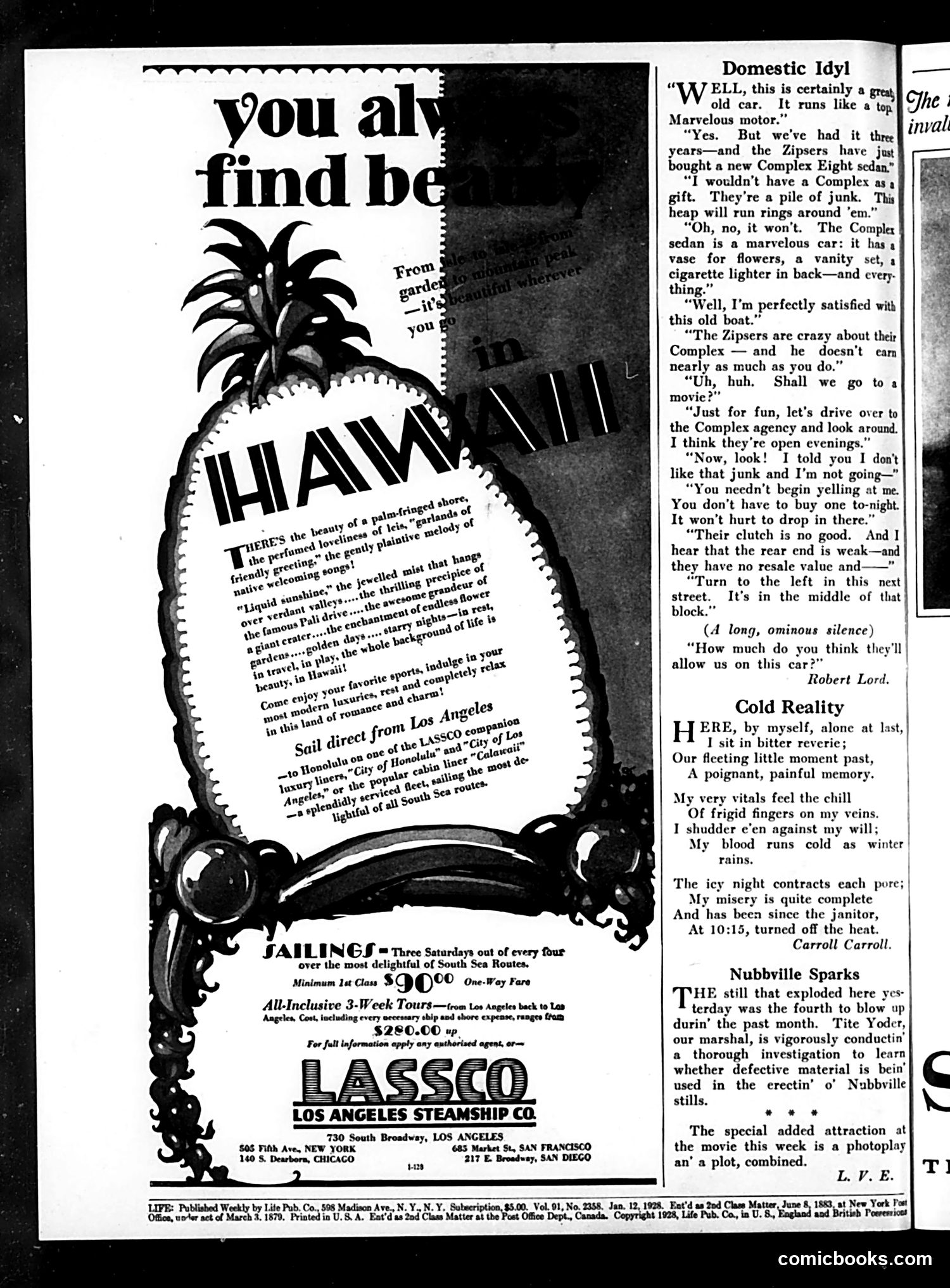Life — January 12, 1928 — page 4 of 39