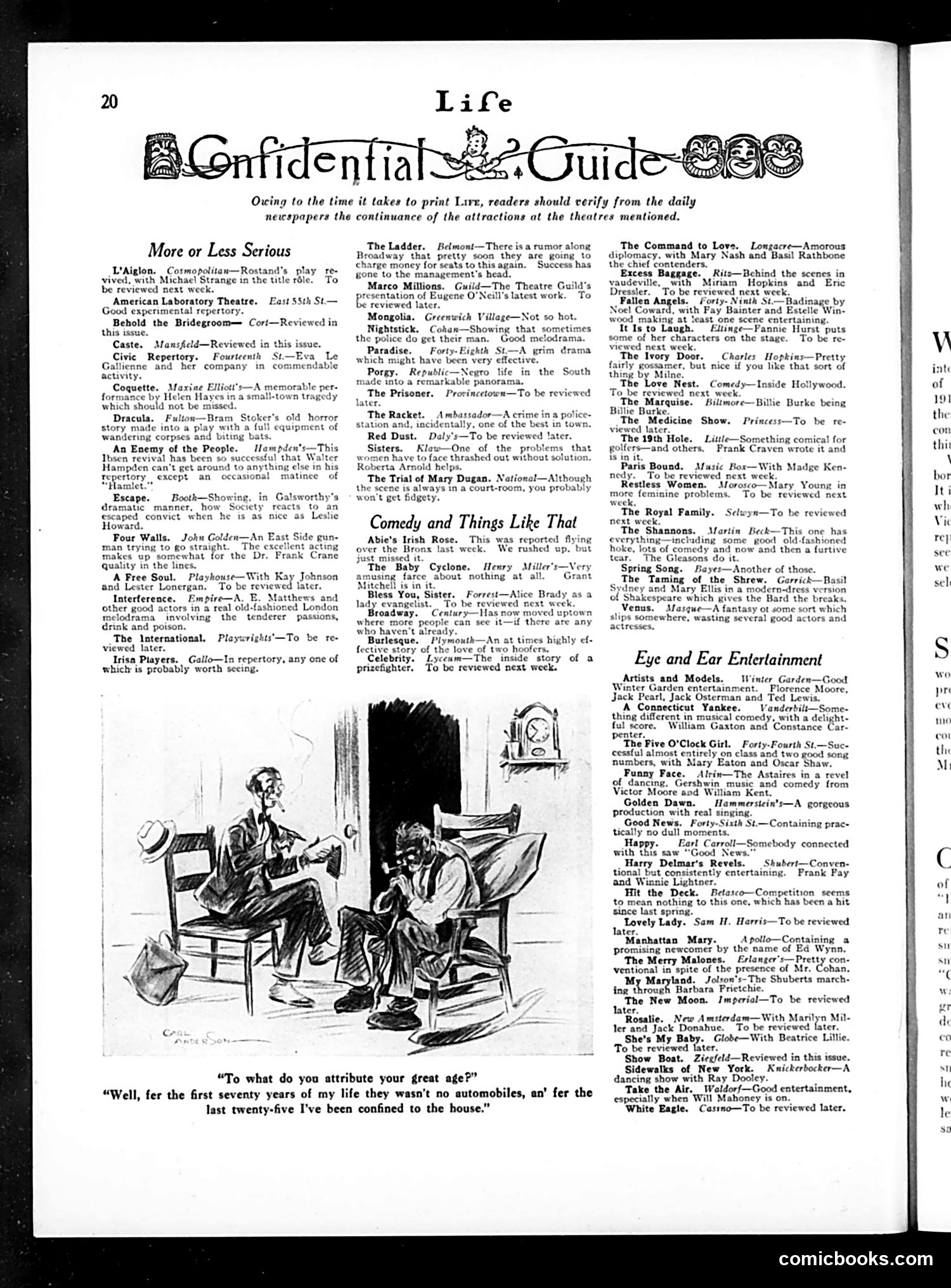 Life — January 12, 1928 — page 22 of 39