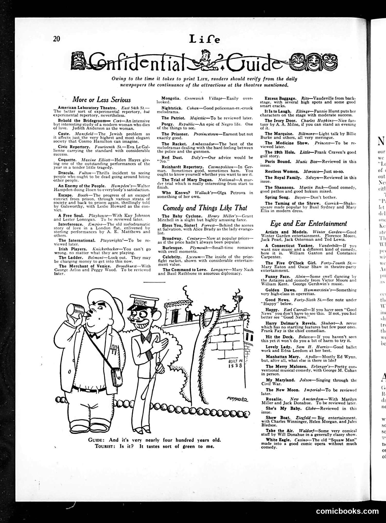 Life — January 19, 1928 — page 22 of 38